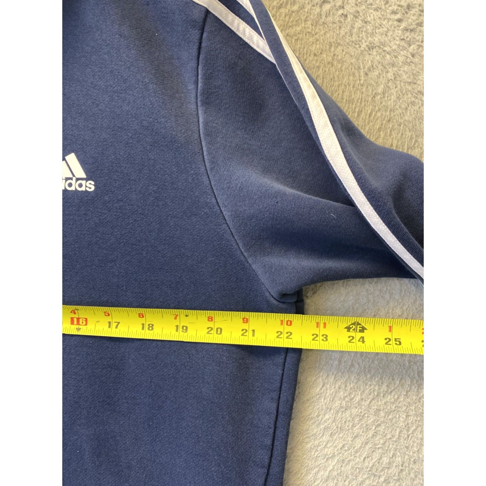 Adidas Adidas Men's Original Trefoil Pullover Hoodie L Blue Activewear Casual Streetwear Size US L / EU 52-54 / 3 - 4 Thumbnail