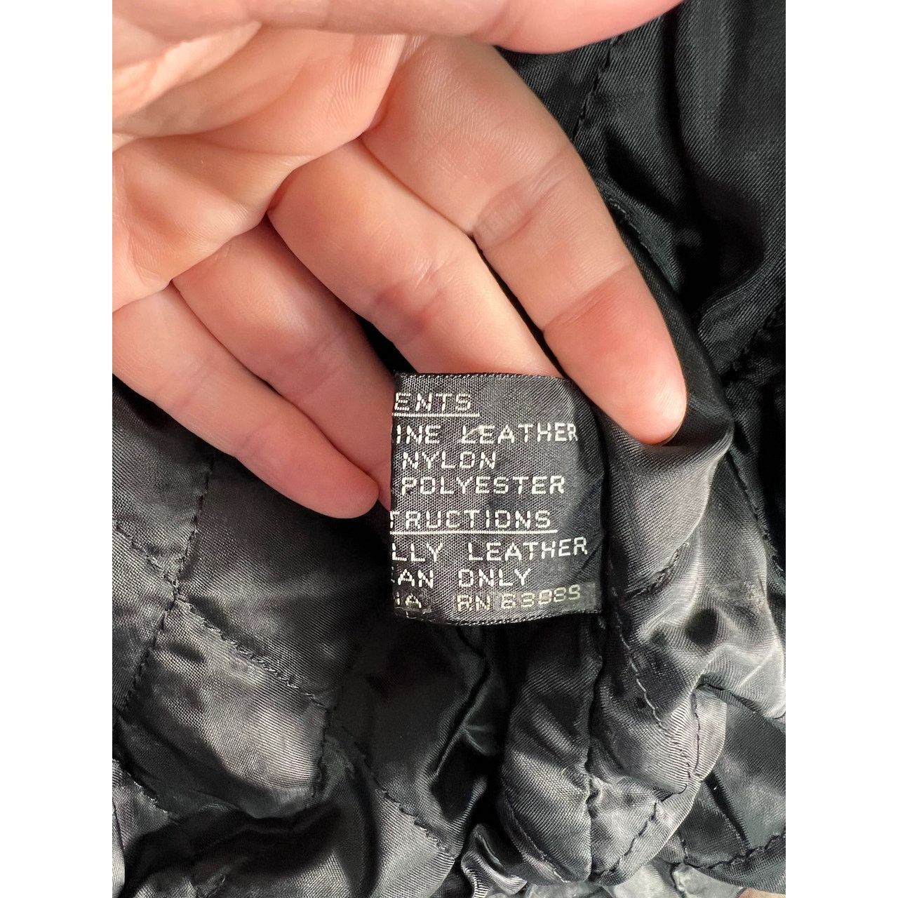 Other badlands leather jacket geometric dolman sleeve 1990s black Size US M / EU 48-50 / 2 - 17 Thumbnail
