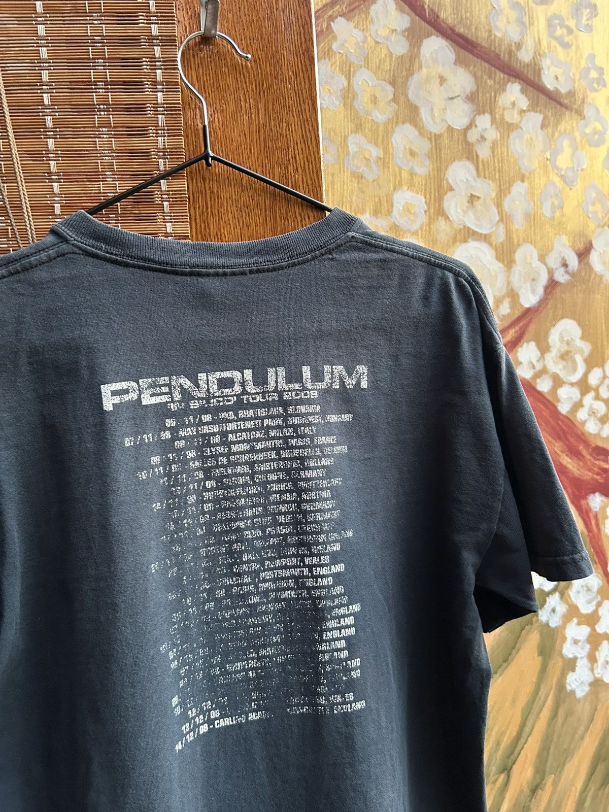 Vintage Vintage 2008 Pendulum Silico Tour T-Shirt Size M Size US M / EU 48-50 / 2 - 4 Thumbnail