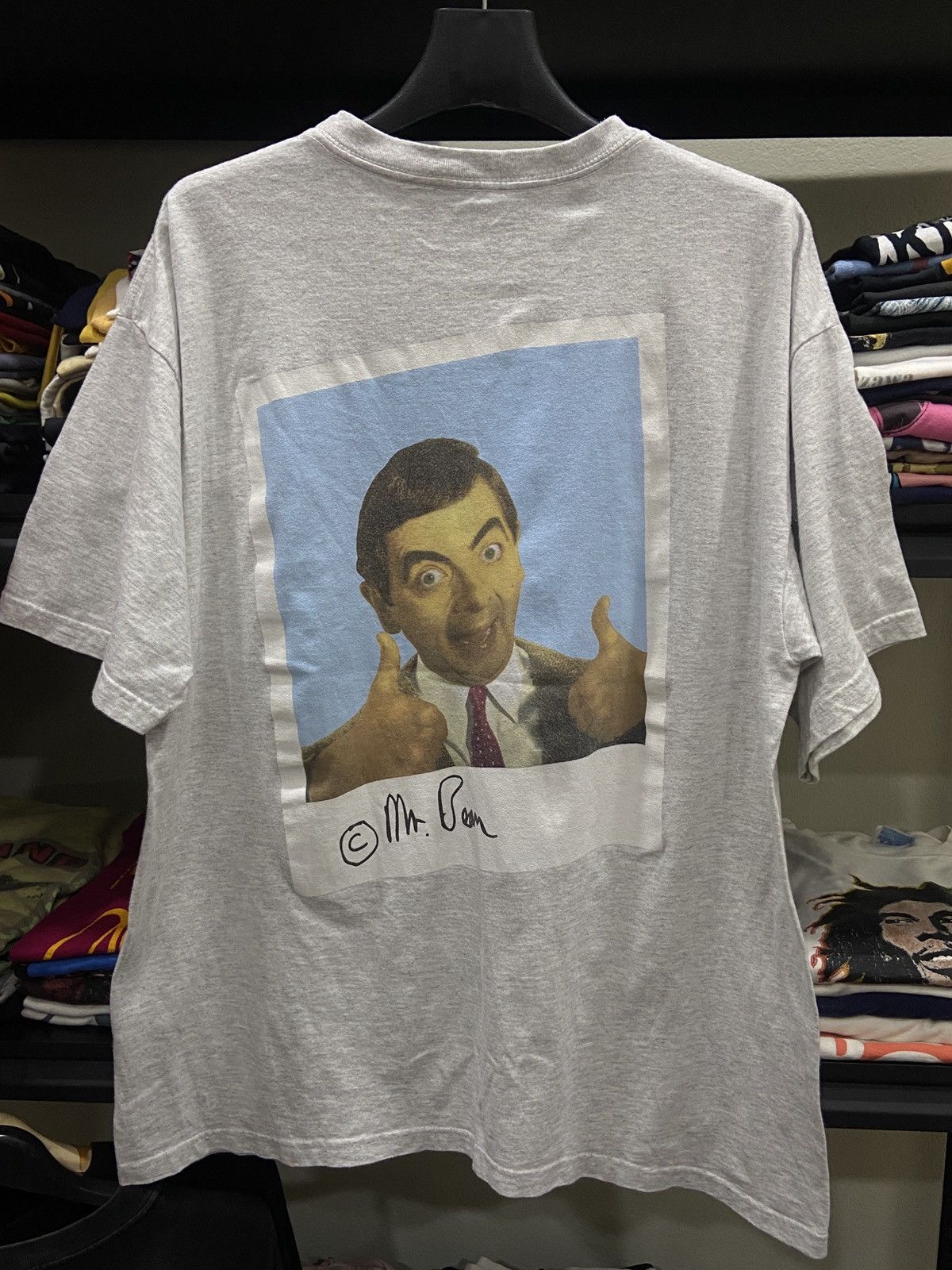 Vintage Vintage 1996s MR.BEAN Big face Movie streetwear TShirt Size US XL / EU 56 / 4 - 7 Thumbnail