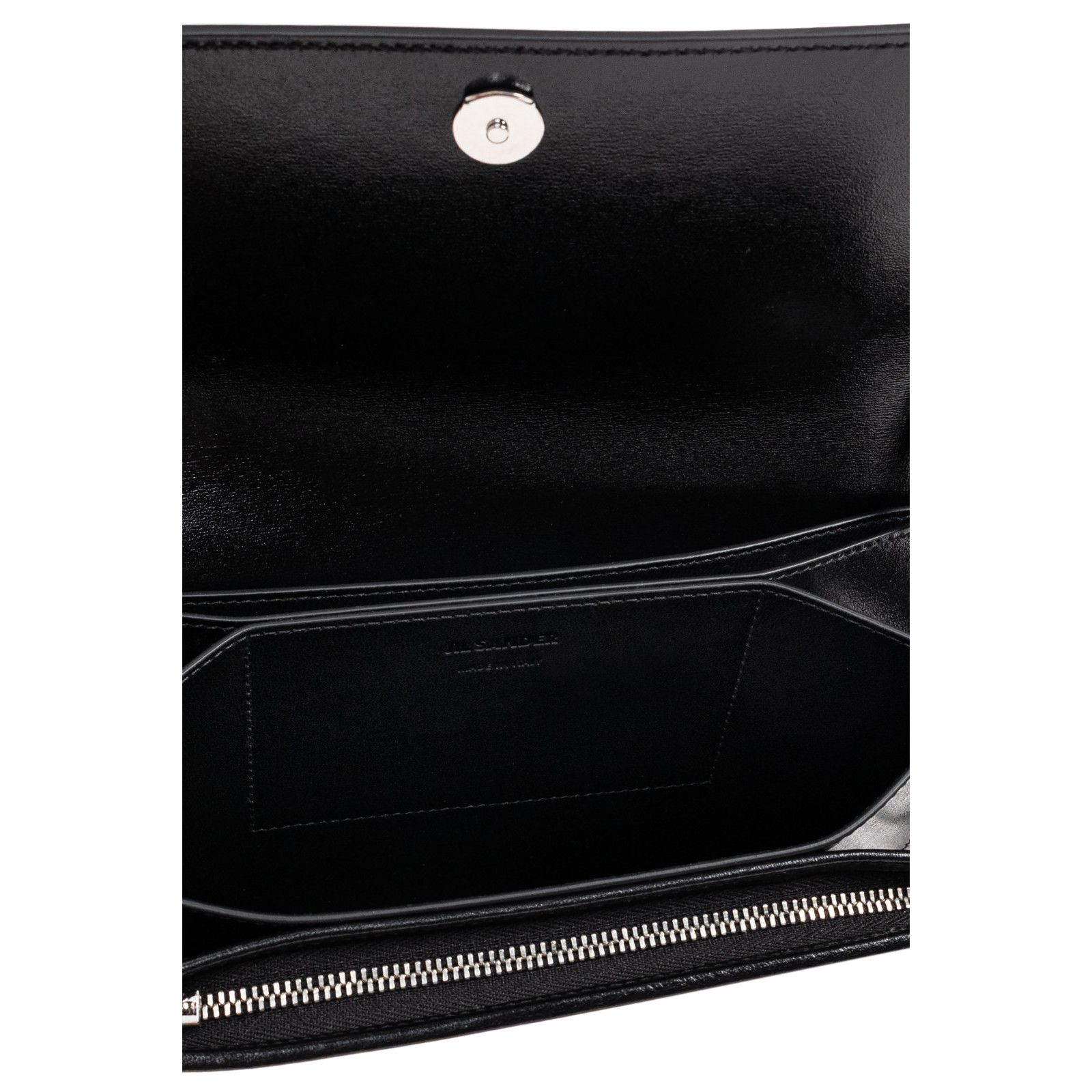 Jil Sander JIL SANDER Black Leather Shoulder Bag New & Authentic Size ONE SIZE - 4 Thumbnail