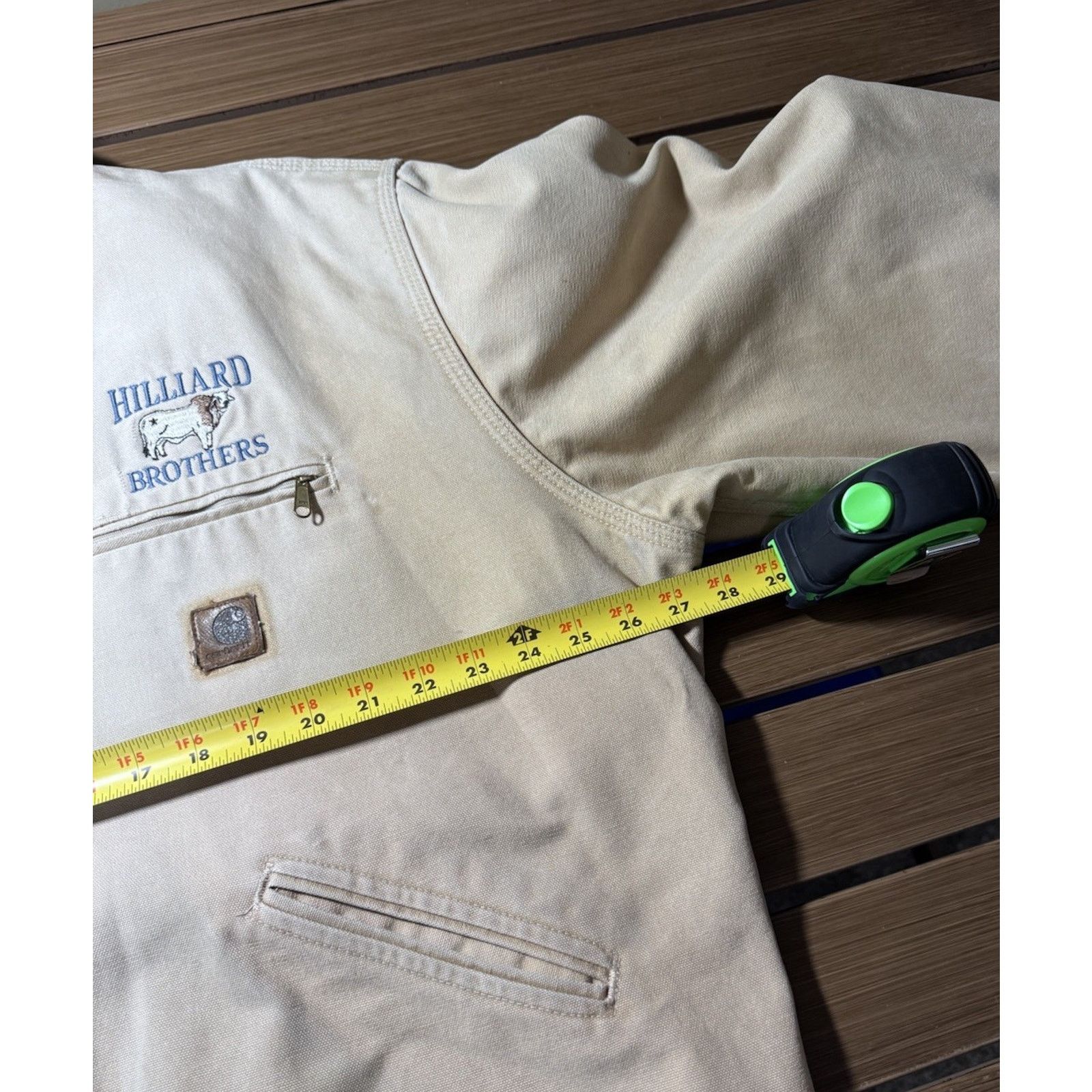Carhartt Vintage 90s Carhartt Detroit Jacket Mens XL Blanket Lined Size US XL / EU 56 / 4 - 13 Thumbnail