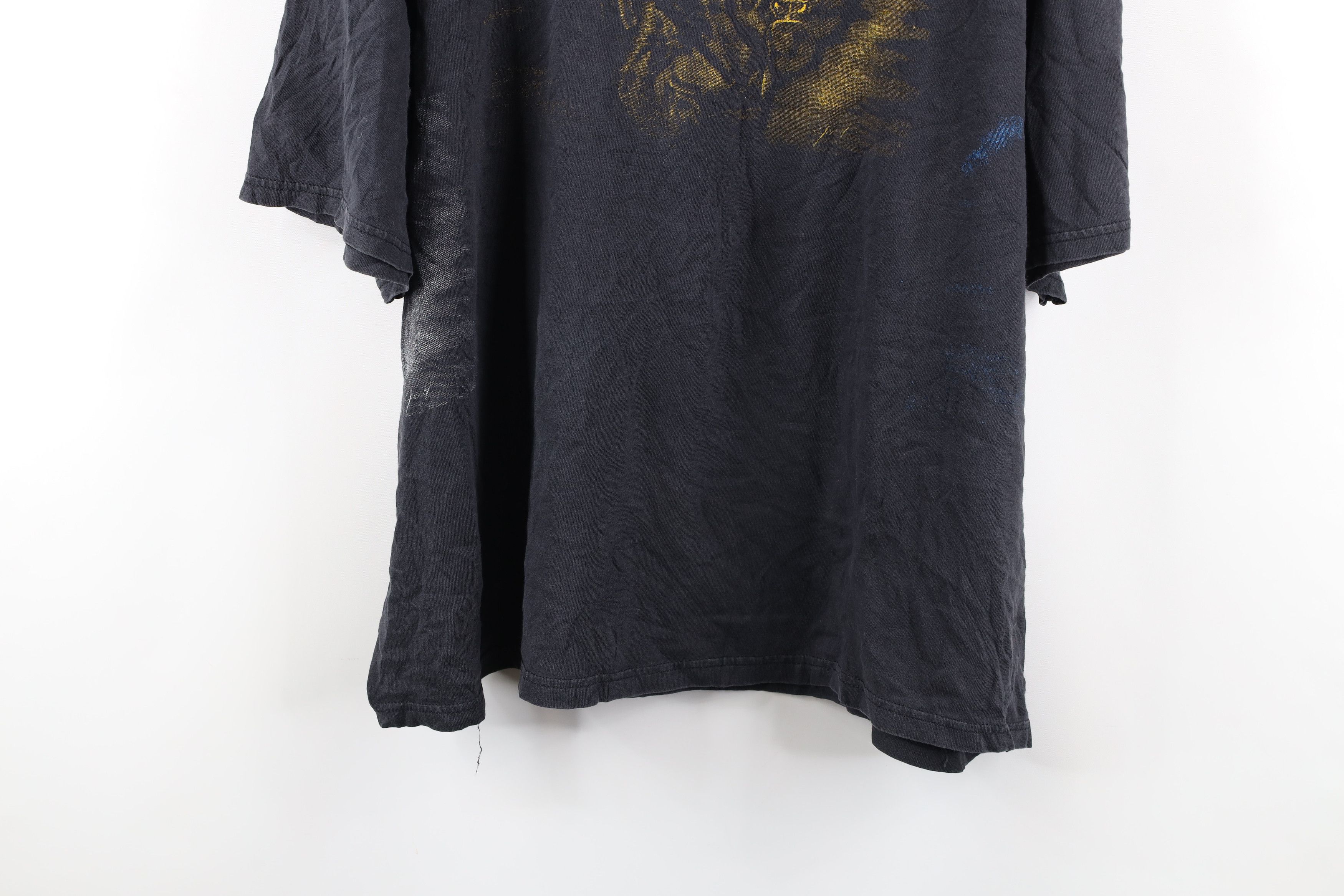 Vintage Vintage 90s Print Native American Alliance Buffalo T-Shirt Size US XXL / EU 58 / 5 - 15 Thumbnail