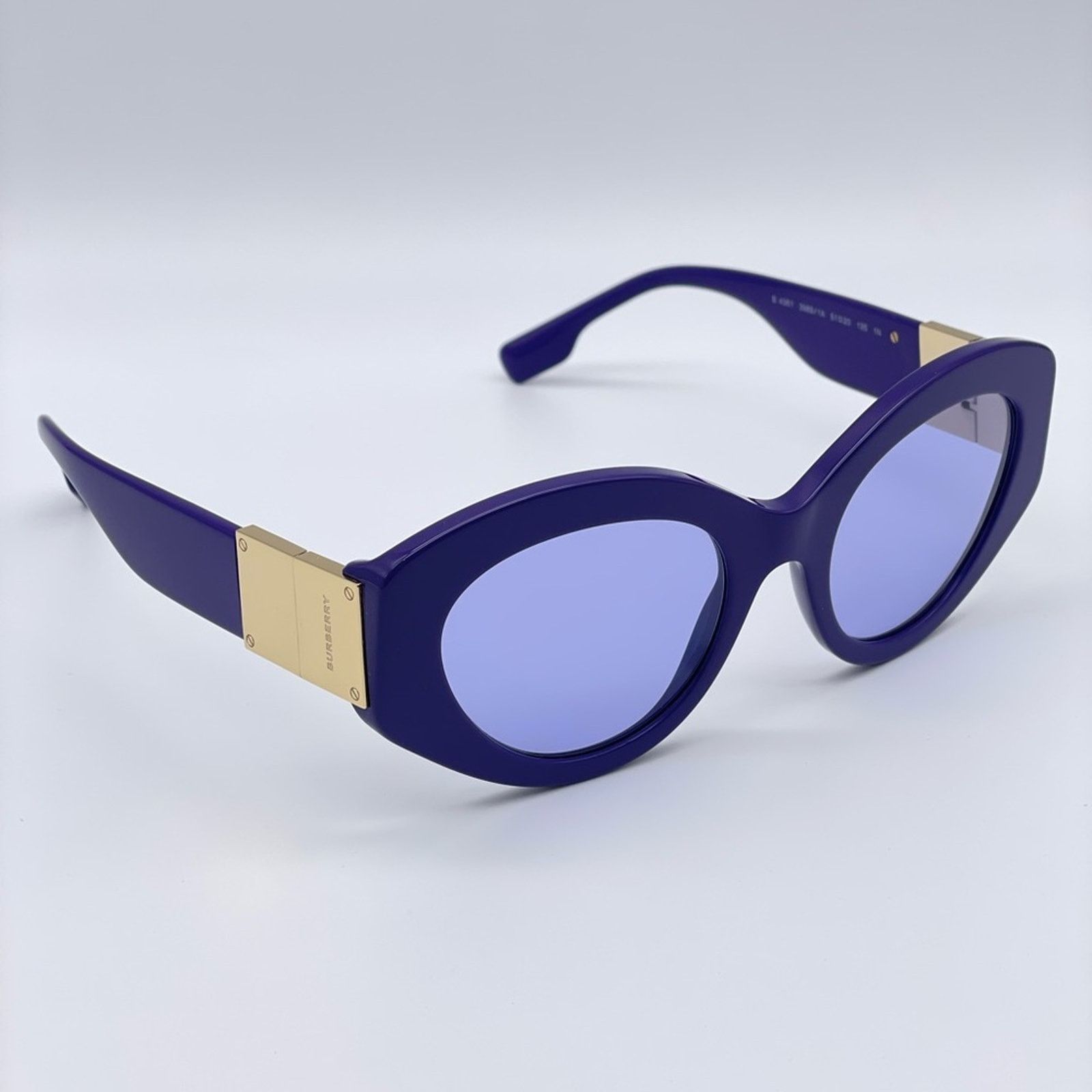 Burberry NEW BURBERRY SOPHIA BE4361 39891A Violet Women Sunglasses Size ONE SIZE - 9 Thumbnail