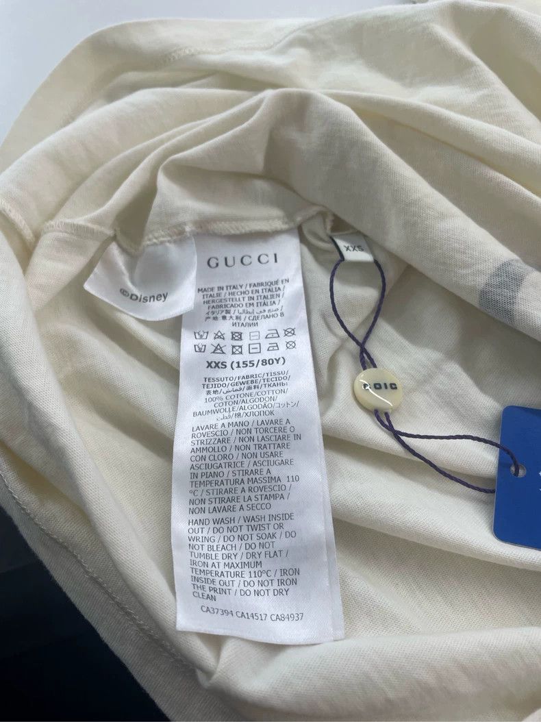 Gucci Gucci Mickey co-branded printed round-neck short sleeves 25 Size US XXS / EU 40 - 5 Thumbnail