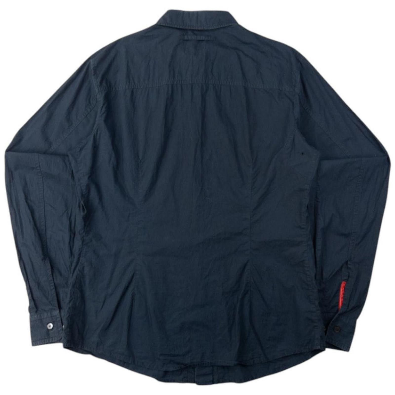Prada Vintage Prada Sport Long Sleeve Button Up Shirt Size L Size US L / EU 52-54 / 3 - 2 Thumbnail