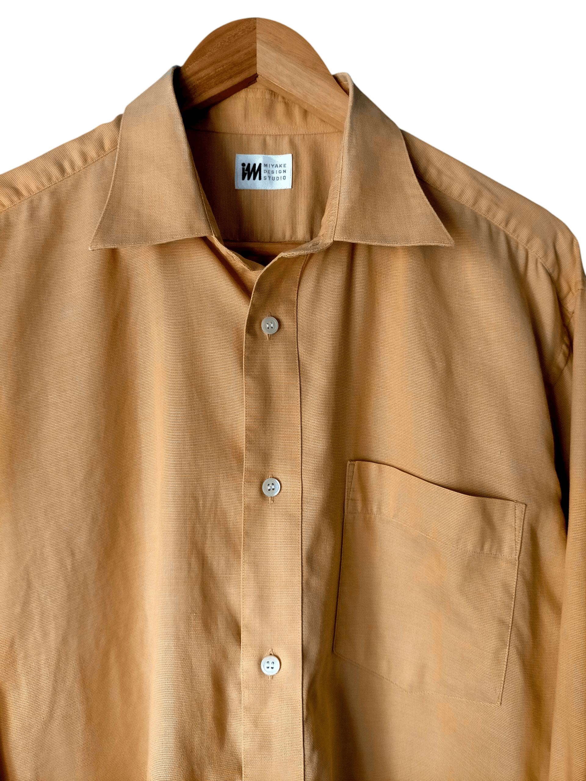 Issey Miyake Issey Miyake Design Studio Wool Rayon Shirt Button ups Size US L / EU 52-54 / 3 - 1 Thumbnail