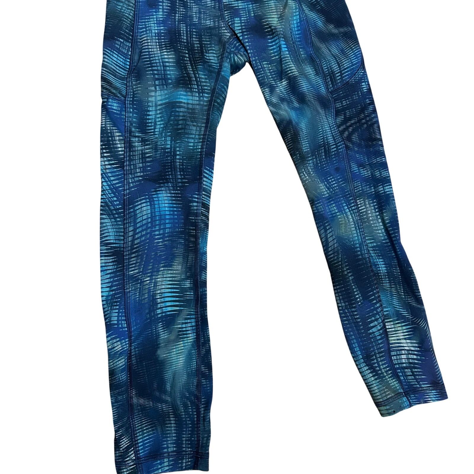 Lululemon Lululemon Wunder Train HR Pocket Legging Blue 4 Size 27" / US 4 / IT 40 - 5 Thumbnail