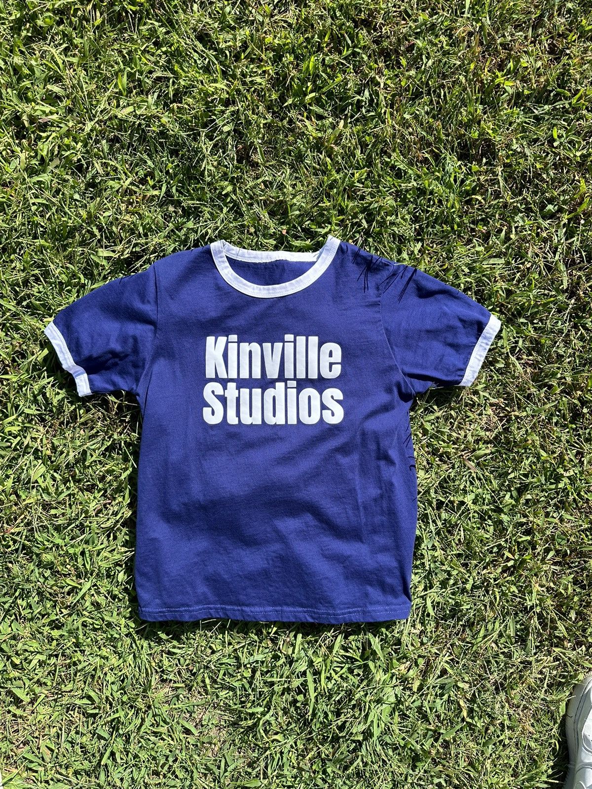 Vintage Small Ringer Tee Kinville Studios Size S / US 4 / IT 40 - 1 Thumbnail