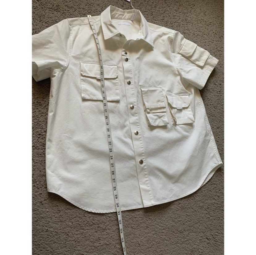 Helmut Lang HELMUT LANG CARGO MILITARY SS SHIRT-JACKET Size US XL / EU 56 / 4 - 17 Thumbnail