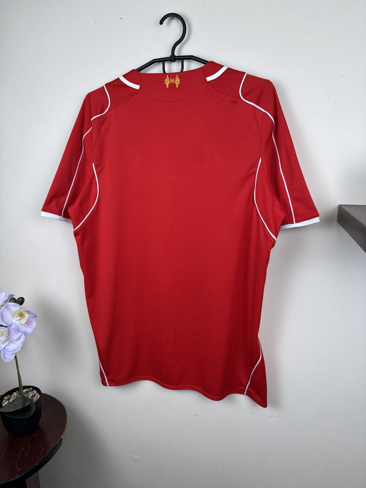 Warrior Warriors L. F. C. Liverpool Jersey 2014-2015 Soccer Red M Size US M / EU 48-50 / 2 - 19 Thumbnail