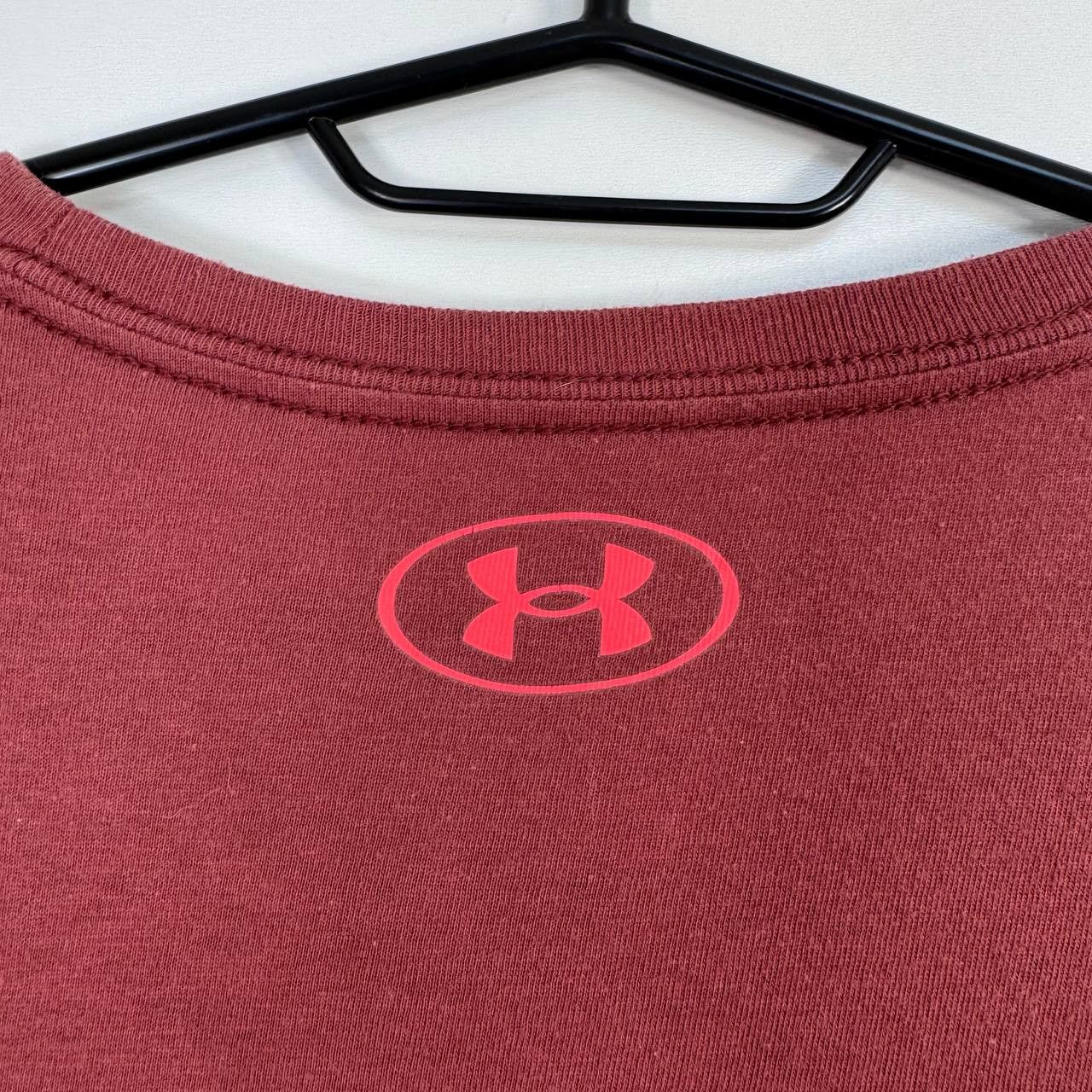 Under Armour Under Armour Graphic Logo T-Shirt Burgundy Red Mens Size M Size US L / EU 52-54 / 3 - 5 Thumbnail