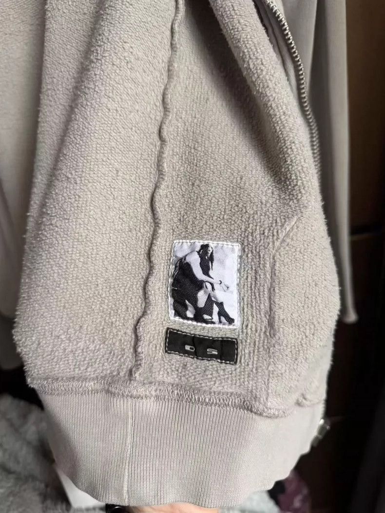 Rick Owens Rick Owens Witch hat cream drkshdw slim ro zip jacket 2504- Size US XS / EU 42 / 0 - 3 Thumbnail