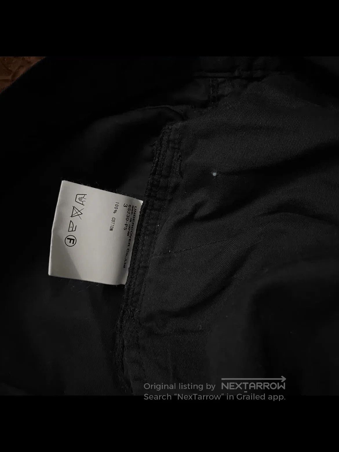 Undercover Sz 3 Undercover 06SS T-period Slogan Pants. Size US 31 - 3 Thumbnail