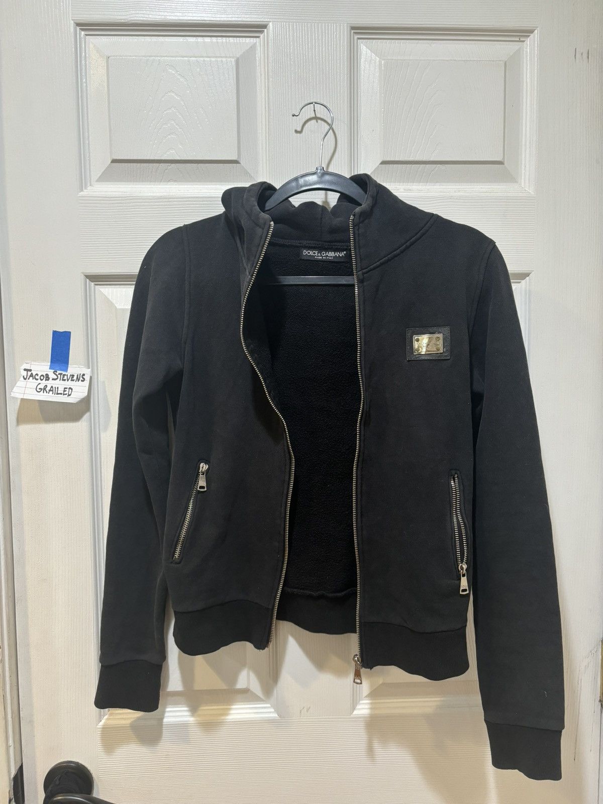 Dolce & Gabbana × Vintage Dolce & Gabbana Zip Up Size US S / EU 44-46 / 1 - 2 Thumbnail