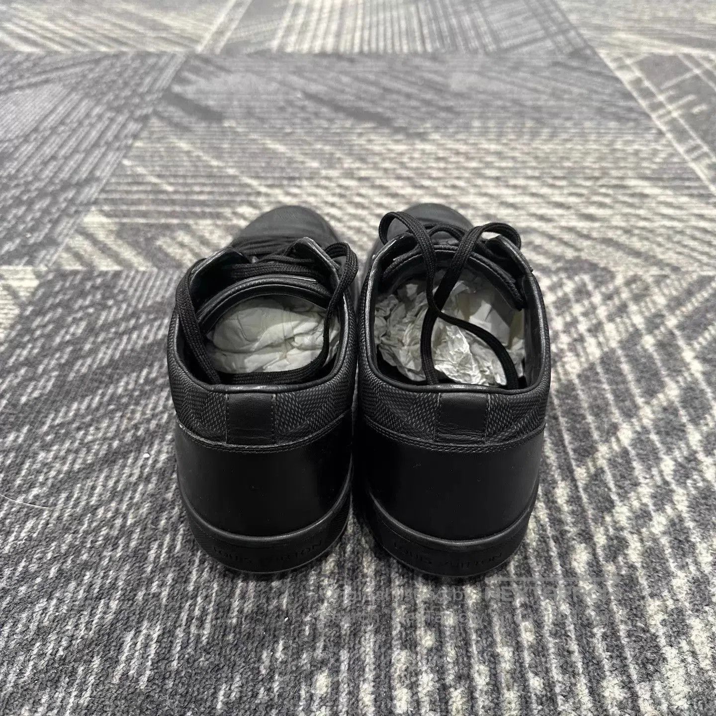 Louis Vuitton Black Low. Size US 6.5 / EU 39-40 - 3 Thumbnail