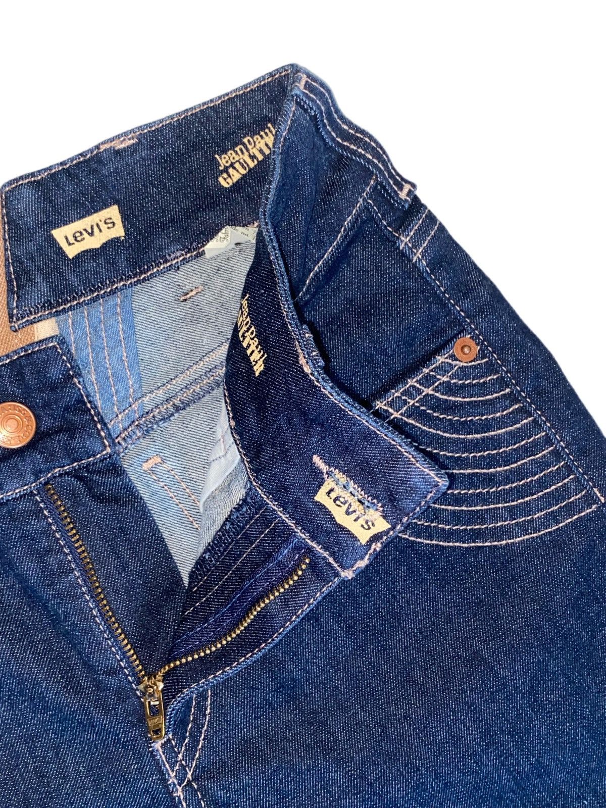 Jean Paul Gaultier Jean Paul Gaultier x Levis slim fit skinny jeans Size 25" / US 0 / IT 36 - 3 Thumbnail