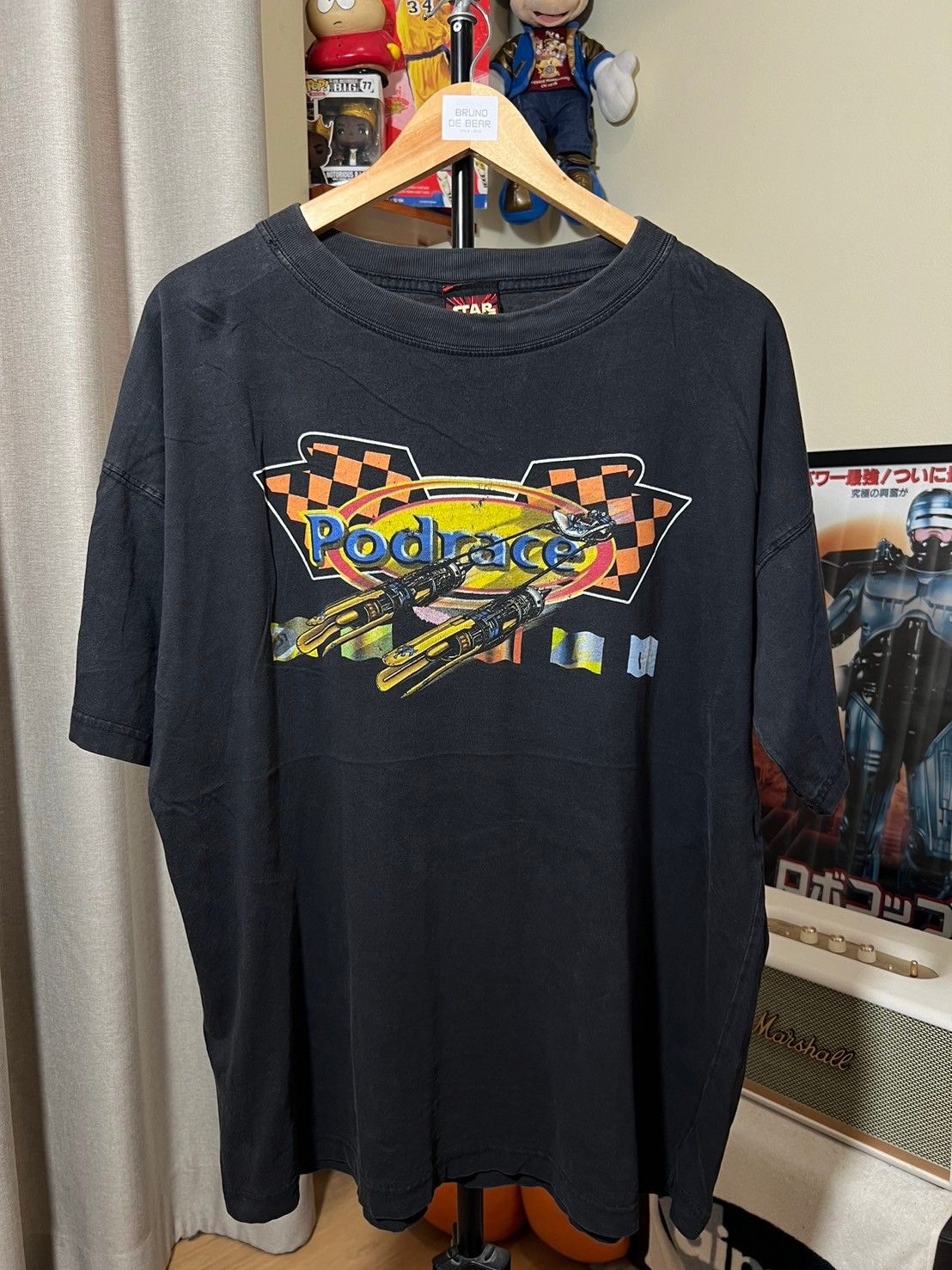 Star Wars × Vintage Vintage Star Wars Podrace shirt Movie BN Size US XL / EU 56 / 4 - 2 Thumbnail