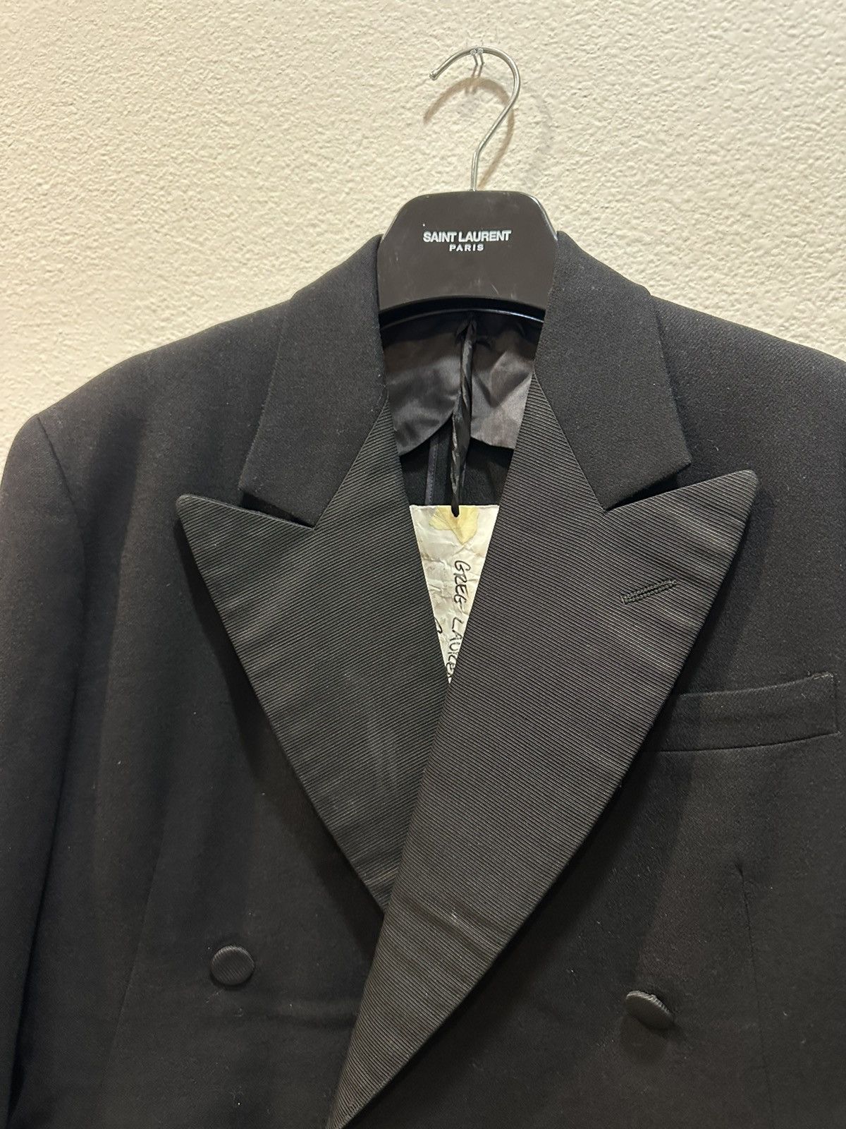Greg Lauren Sample Double Breasted Wool Blazer Size US L / EU 52-54 / 3 - 2 Thumbnail