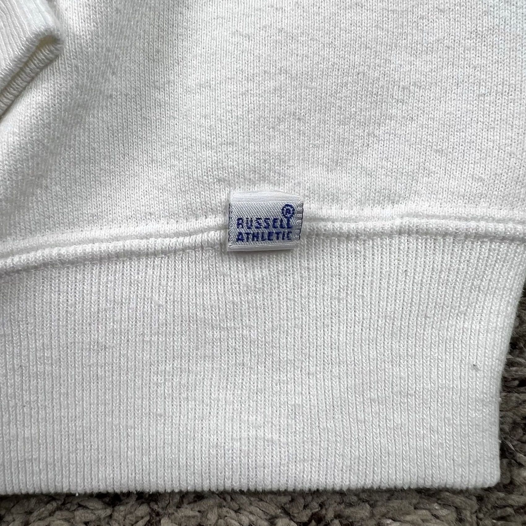 Russell Athletic VINTAGE Russell Athletic Kappa Alpha Sorority Crewneck Sweatshirt XL White 90s Unisex Adults Mens Womens Pullover Logo Patch Size US XL / EU 56 / 4 - 5 Thumbnail