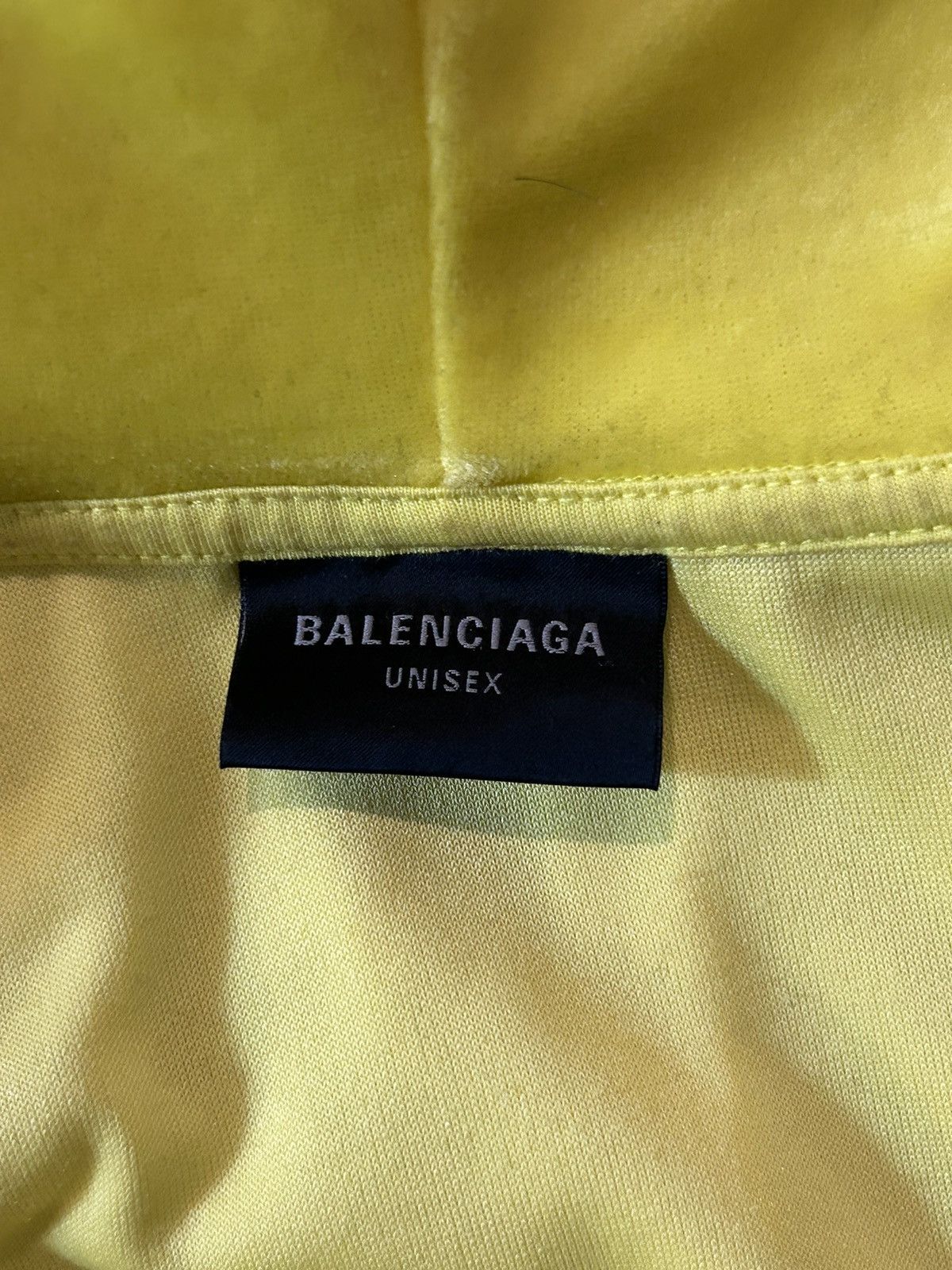 Balenciaga SS22 F&F RUNWAY MUD SHOW velvet hoodie Size US XL / EU 56 / 4 - 5 Thumbnail