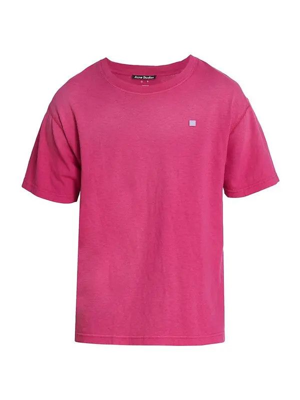 Acne Studios o1y1024 T-Shirt in Magenta Size US S / EU 44-46 / 1 - 1 Thumbnail