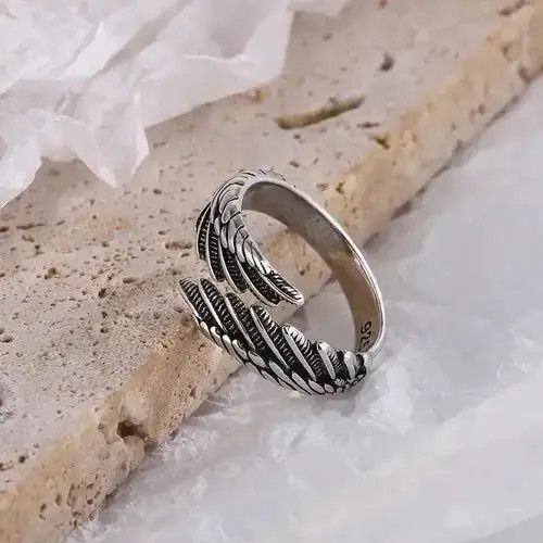 Jewelry × Ring Of Fire Wing Adjustable Ring Size ONE SIZE - 3 Thumbnail