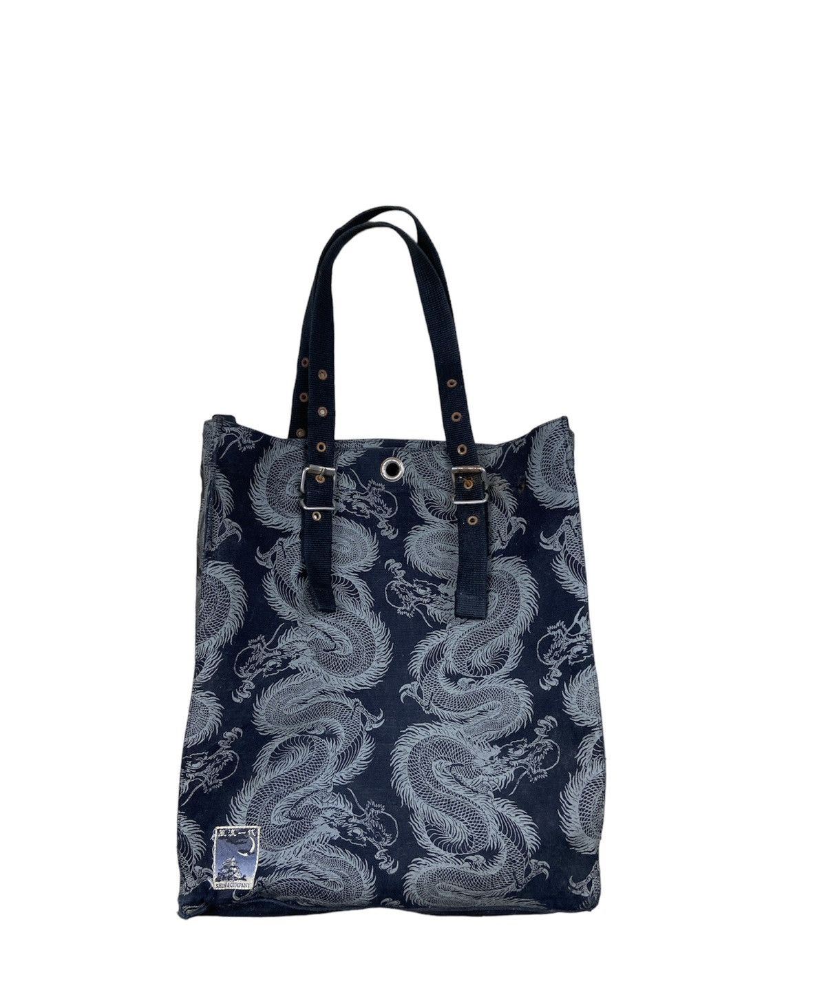 Japanese Brand × Jean Paul Gaultier × Vintage Vintage Sein Company ‘JPG Dragon’ Design Totebag Size ONE SIZE - 1 Thumbnail
