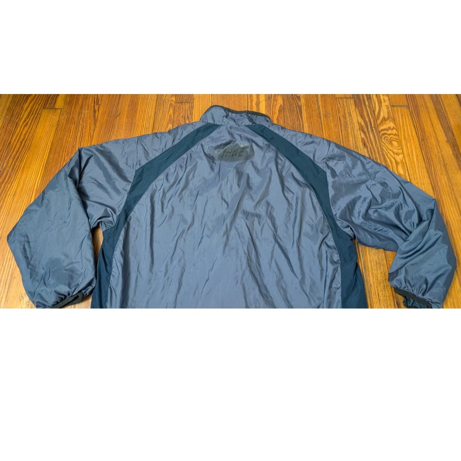 Nike Nike VTG 90s Windbreaker Blue Mens 2XL Windbreaker Full-Zip Size US XXL / EU 58 / 5 - 5 Thumbnail