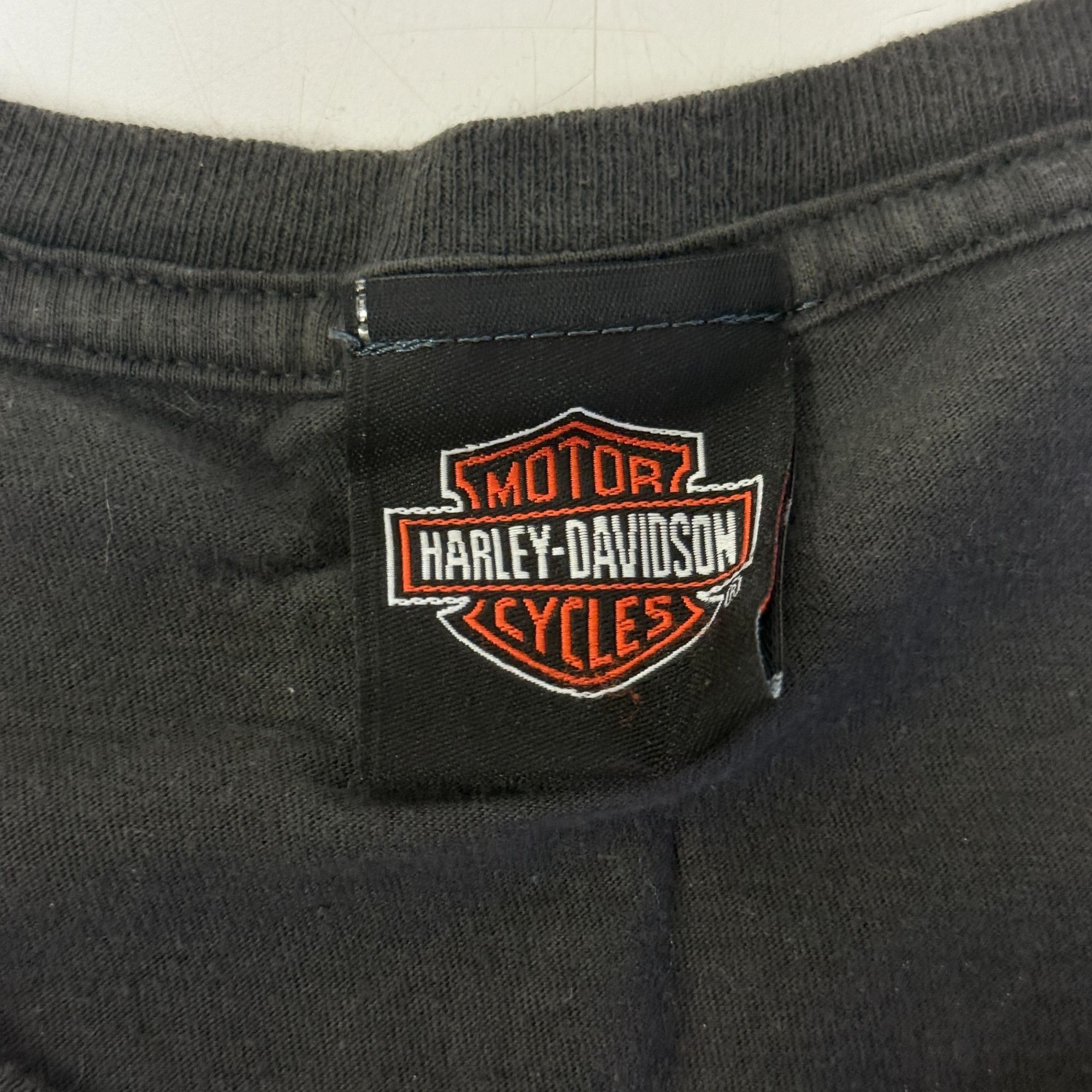Harley Davidson HD Motorcycle HOLLYWOOD Ca PIN UP GIRL Pig Hog BIKER T Shirt Size US XXL / EU 58 / 5 - 5 Thumbnail
