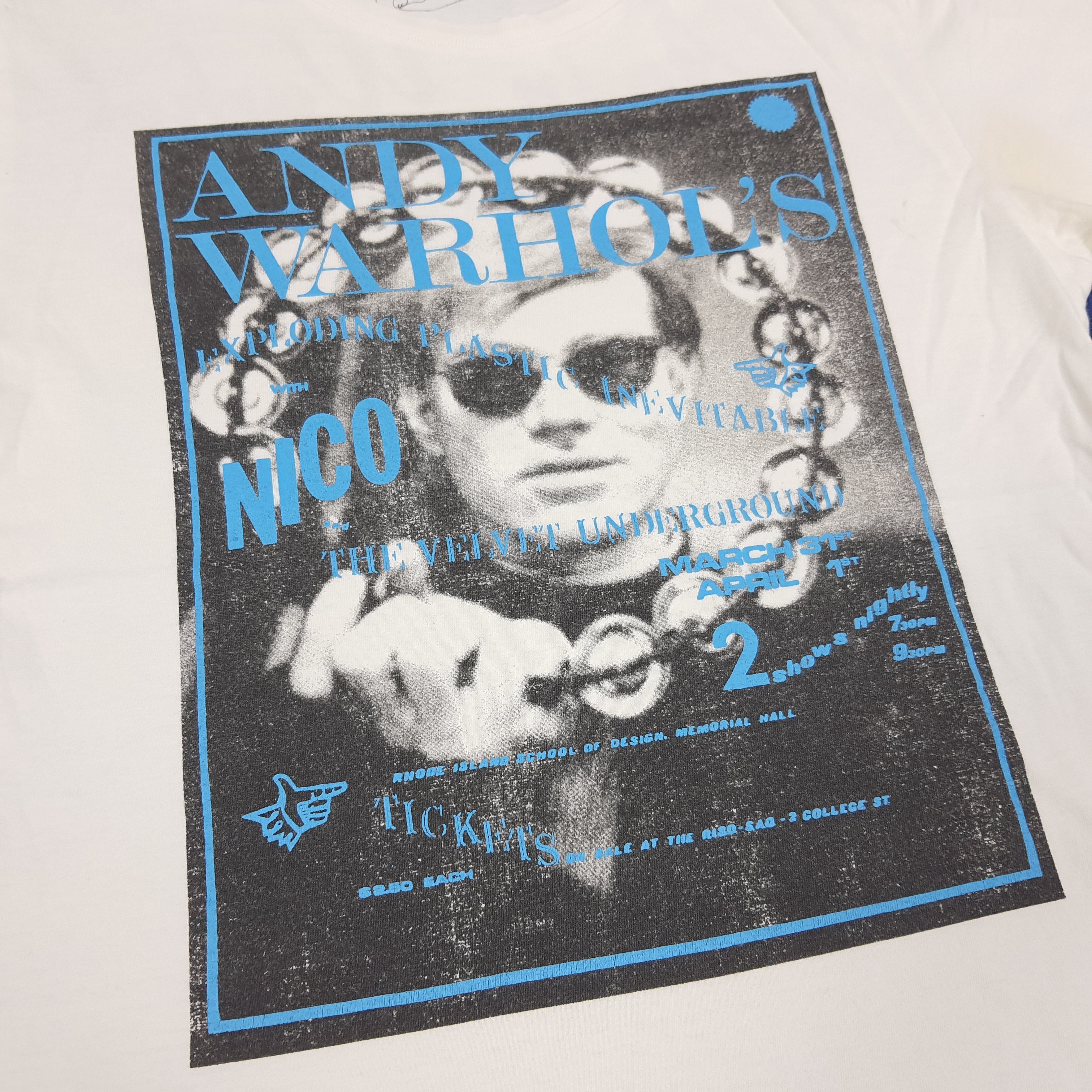 Andy Warhol × Hysteric Glamour × Vintage Vintage Andy Warhol by Hysteric Glamour Japan Brand Tshirt Size US S / EU 44-46 / 1 - 2 Thumbnail