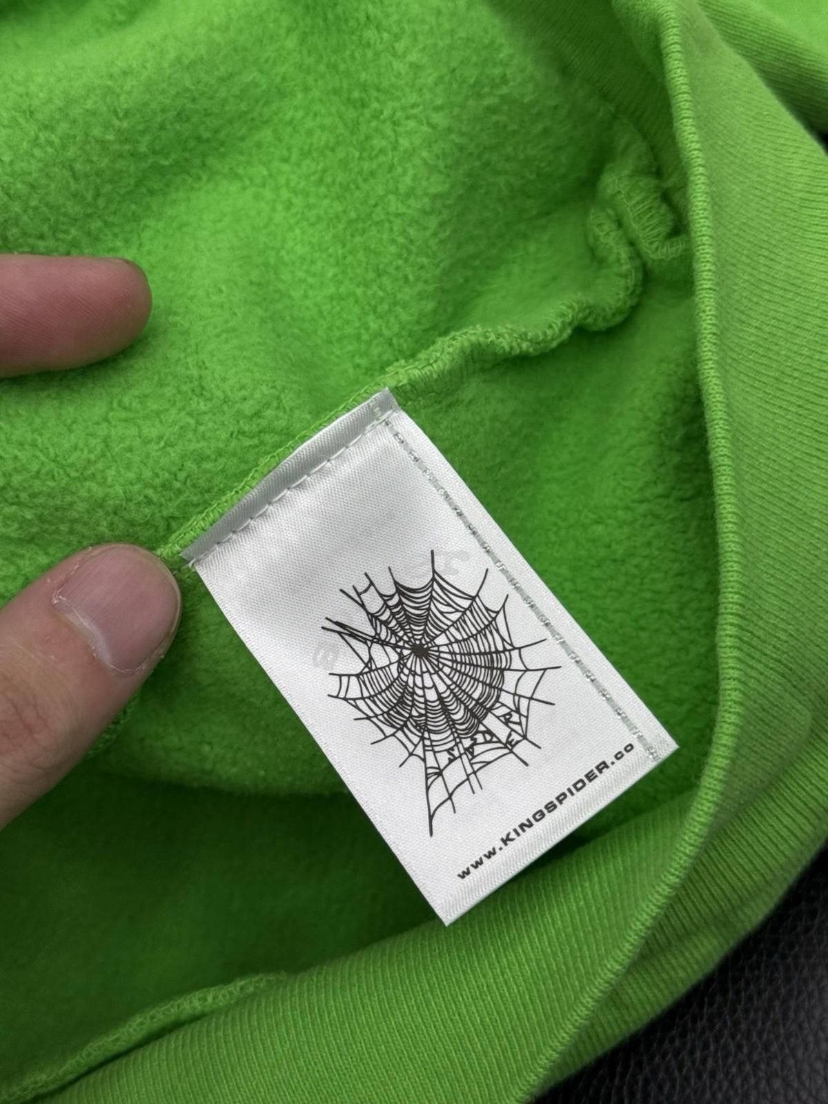 Sp5der Sp5der Worldwide Green Slime Stone Crystal Hoodie Size (XL) Size US XL / EU 56 / 4 - 8 Thumbnail