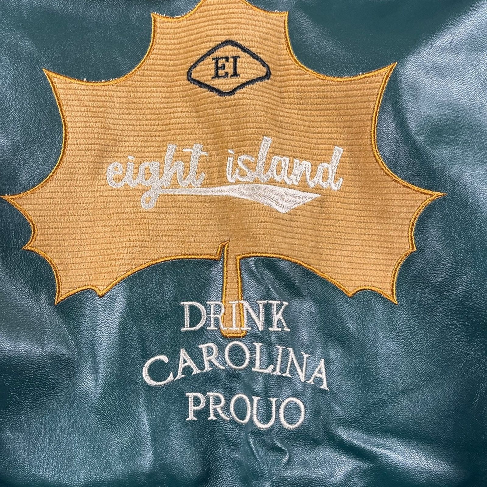 Eighty Eight Vintage, eight island, leather jacket Size L / US 10 / IT 46 - 4 Thumbnail
