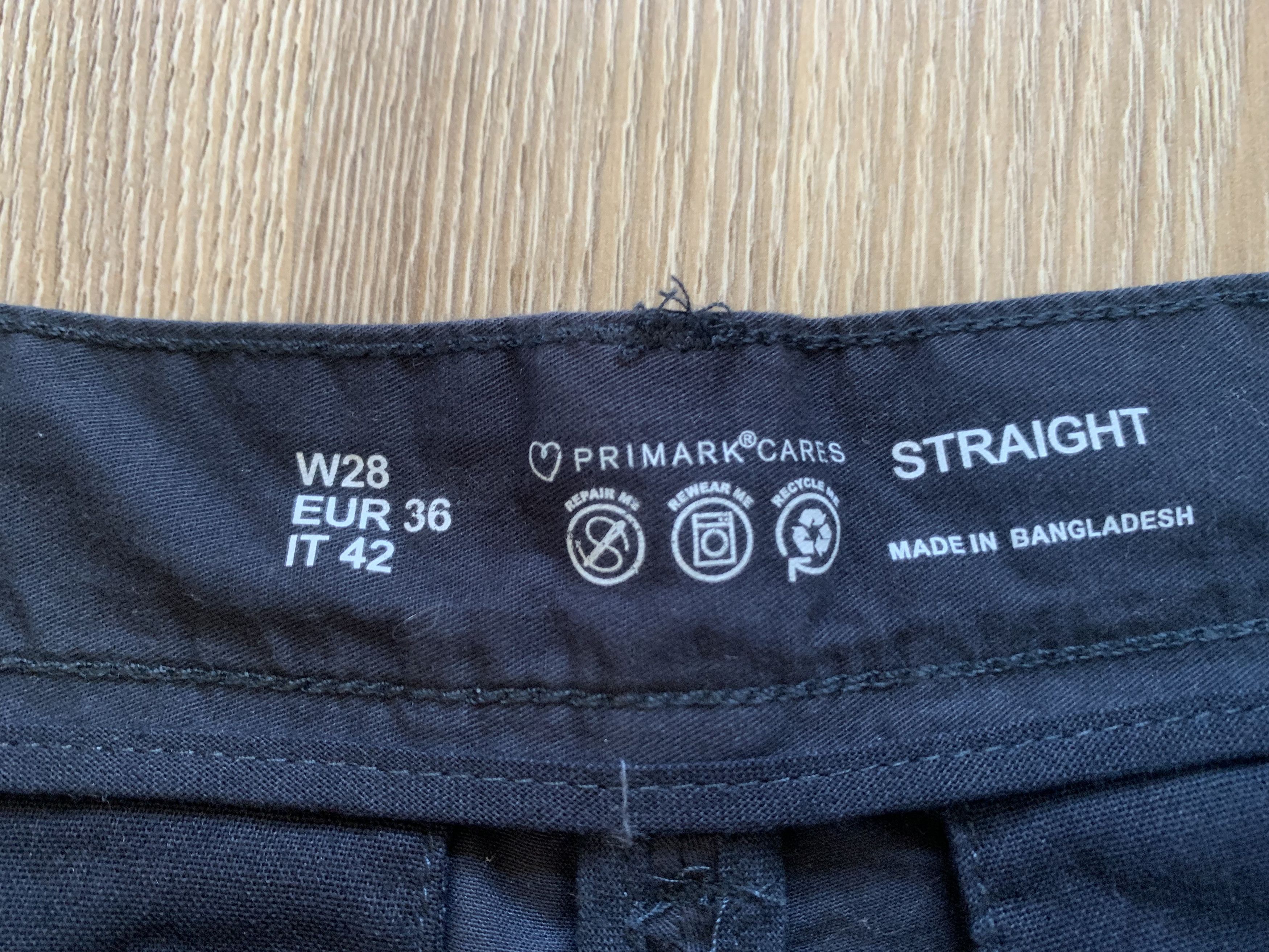 Primark Primark Mens Navy Blue Cotton Shorts Size US 28 / EU 44 - 6 Thumbnail