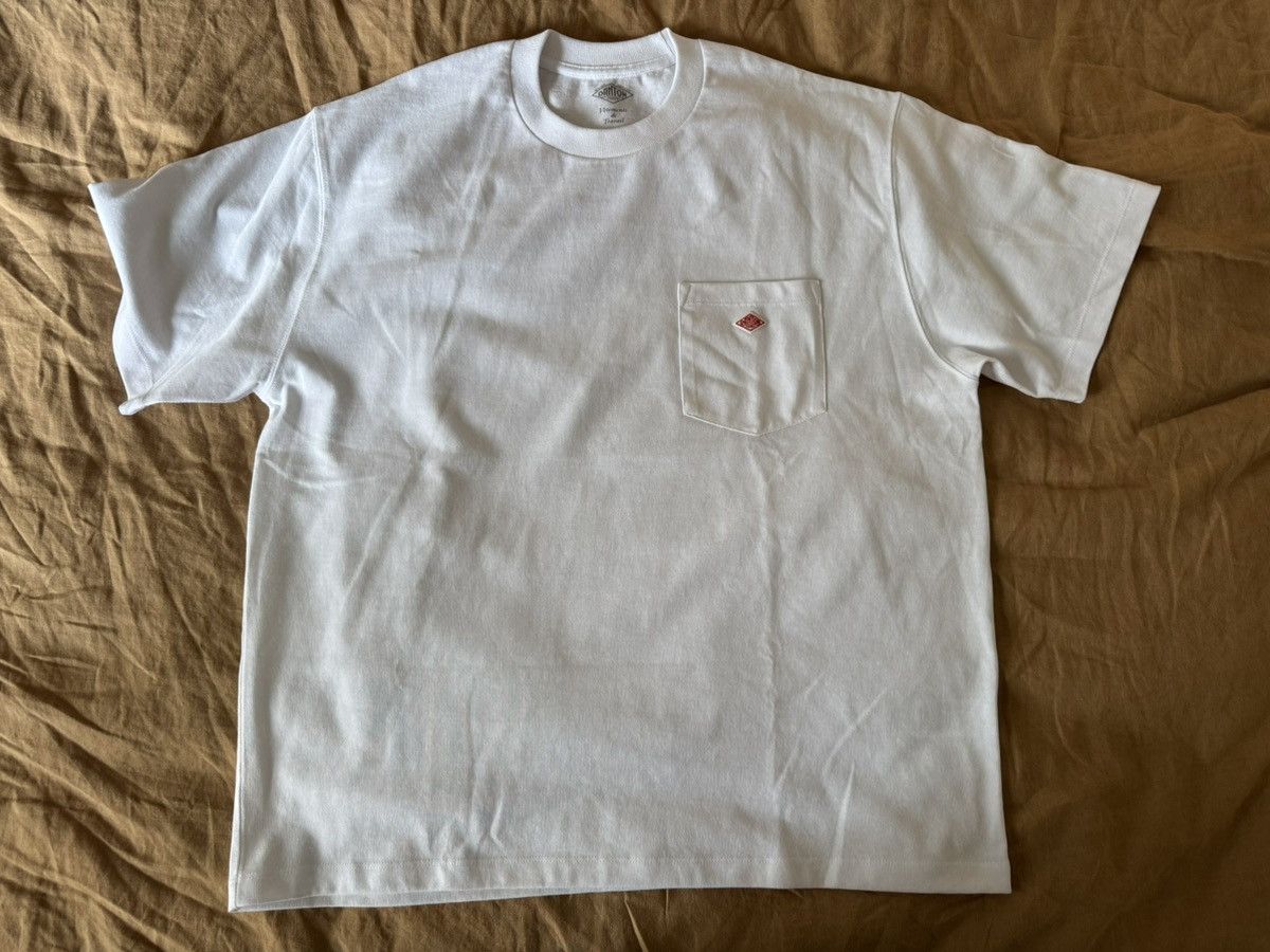 Danton Danton White T-Shirt Basics Size US XL / EU 56 / 4 - 1 Thumbnail