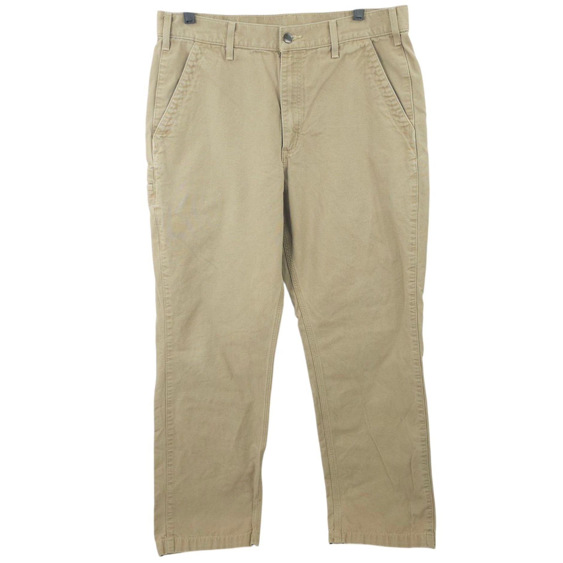 Carhartt Carhartt Relaxed Fit Pant Mens 36x32 READ B299 Canvas Khaki Size US 36 / EU 52 - 1 Thumbnail