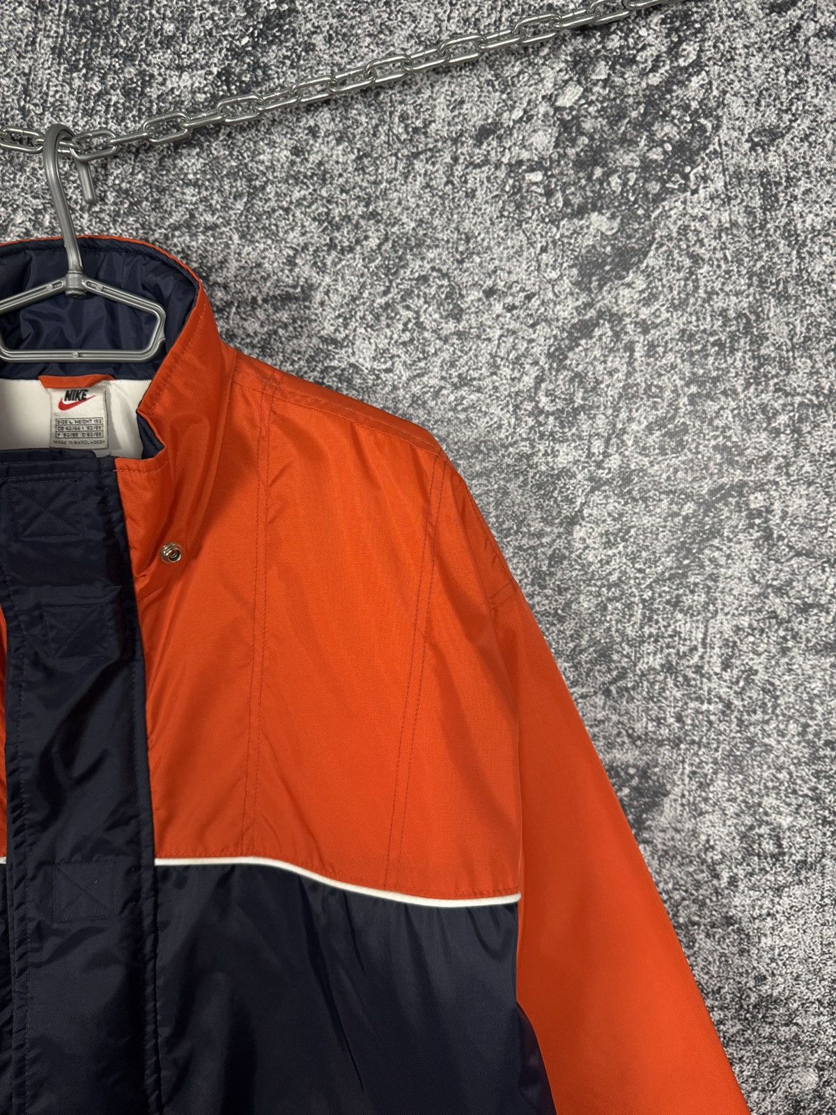 Nike Men’s Nike Vintage Jacket Retro 90s Big Swoosh Logo Size L Size US L / EU 52-54 / 3 - 3 Thumbnail
