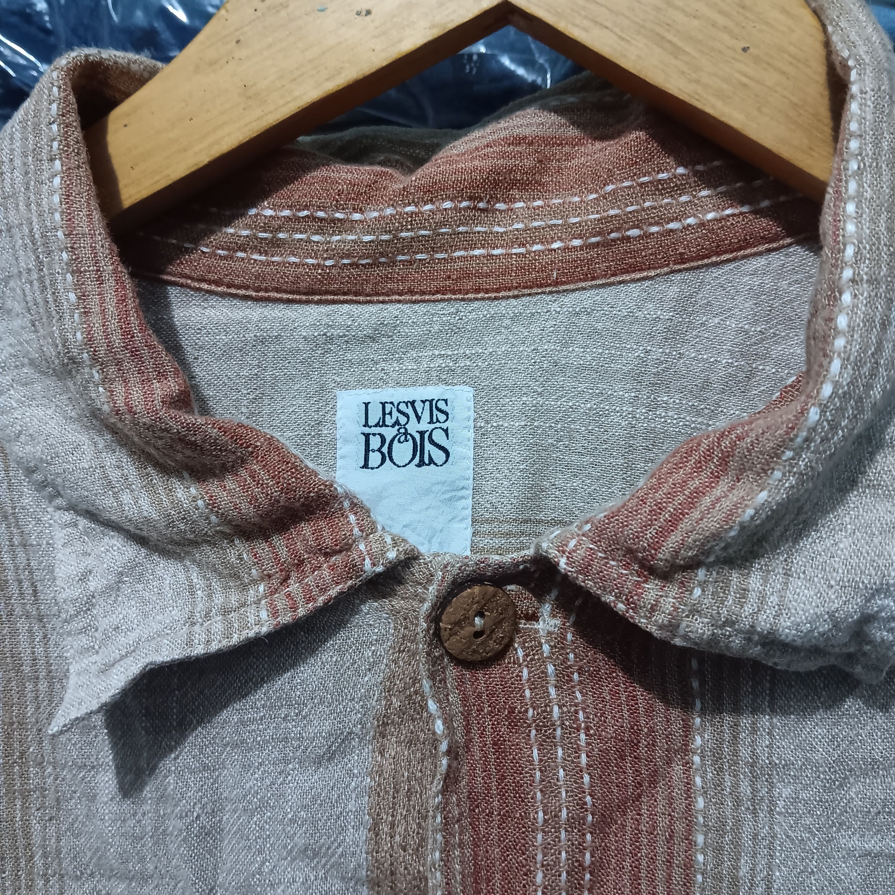 Designer × Japanese Brand Lesvis a bois shirt buttn up Size US XL / EU 56 / 4 - 3 Thumbnail