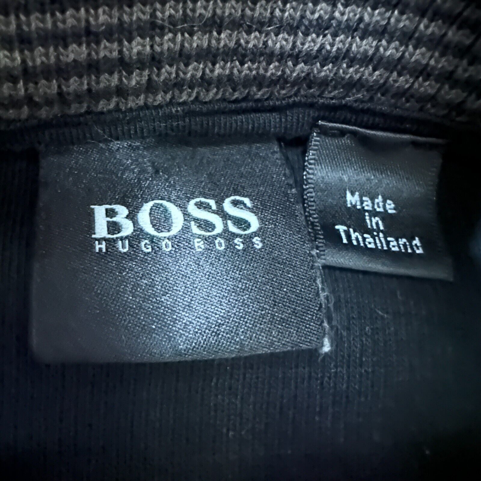 Hugo Boss Hugo Boss Piseno 1/4 Snap Sweater Men’s L Black Long Sleeve Size US L / EU 52-54 / 3 - 5 Thumbnail