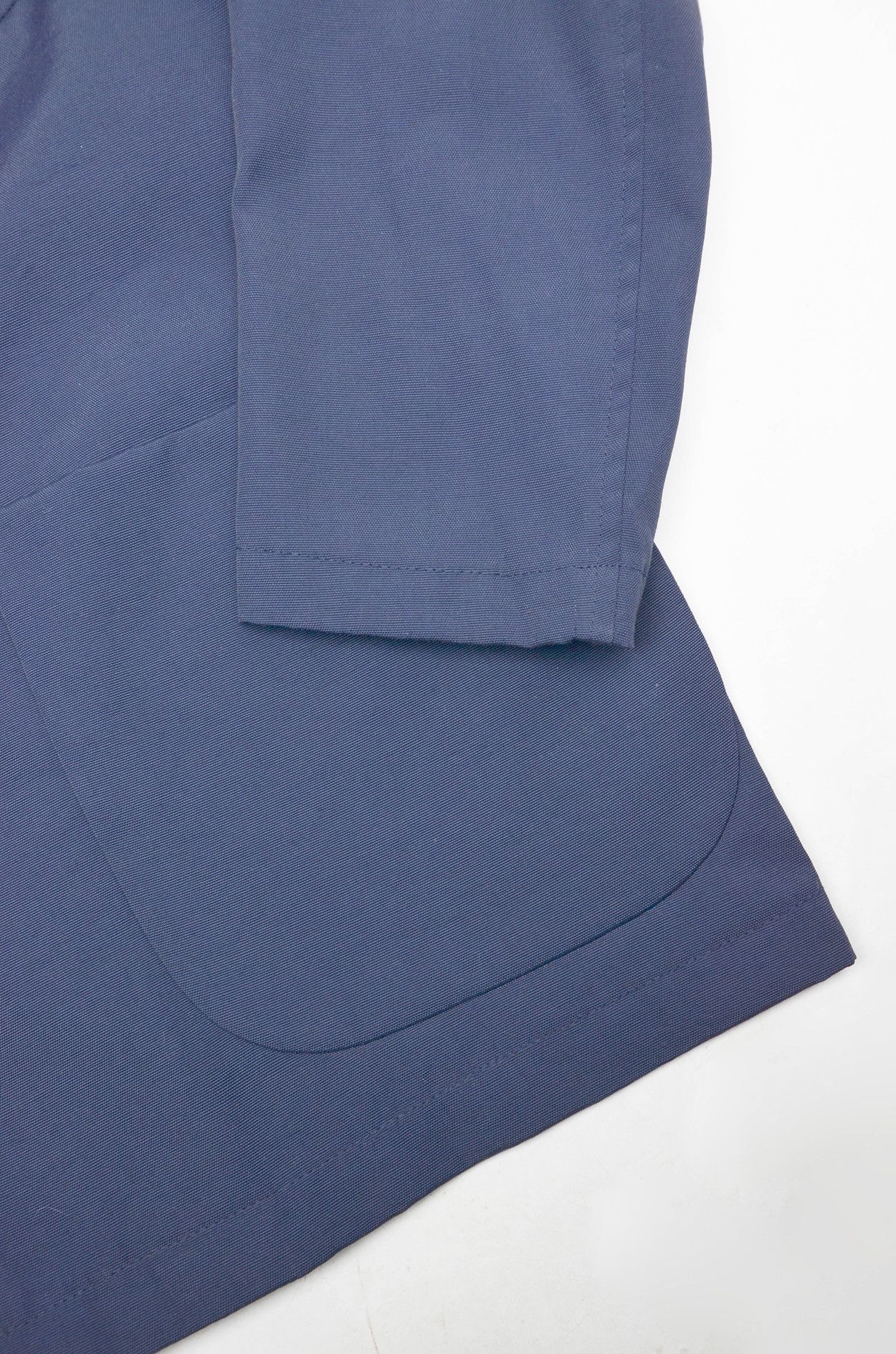 Canali Canali Navy Blue Cotton-Blend Chore Jacket size 50 Size US M / EU 48-50 / 2 - 4 Thumbnail