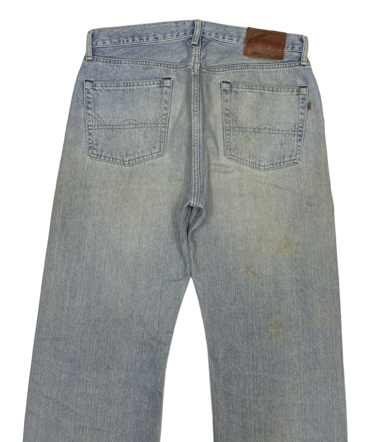 Edwin VINTAGE EDWIN 505xx SELVEDGE BLUE WASH JEANS Size US 34 / EU 50 - 5 Thumbnail