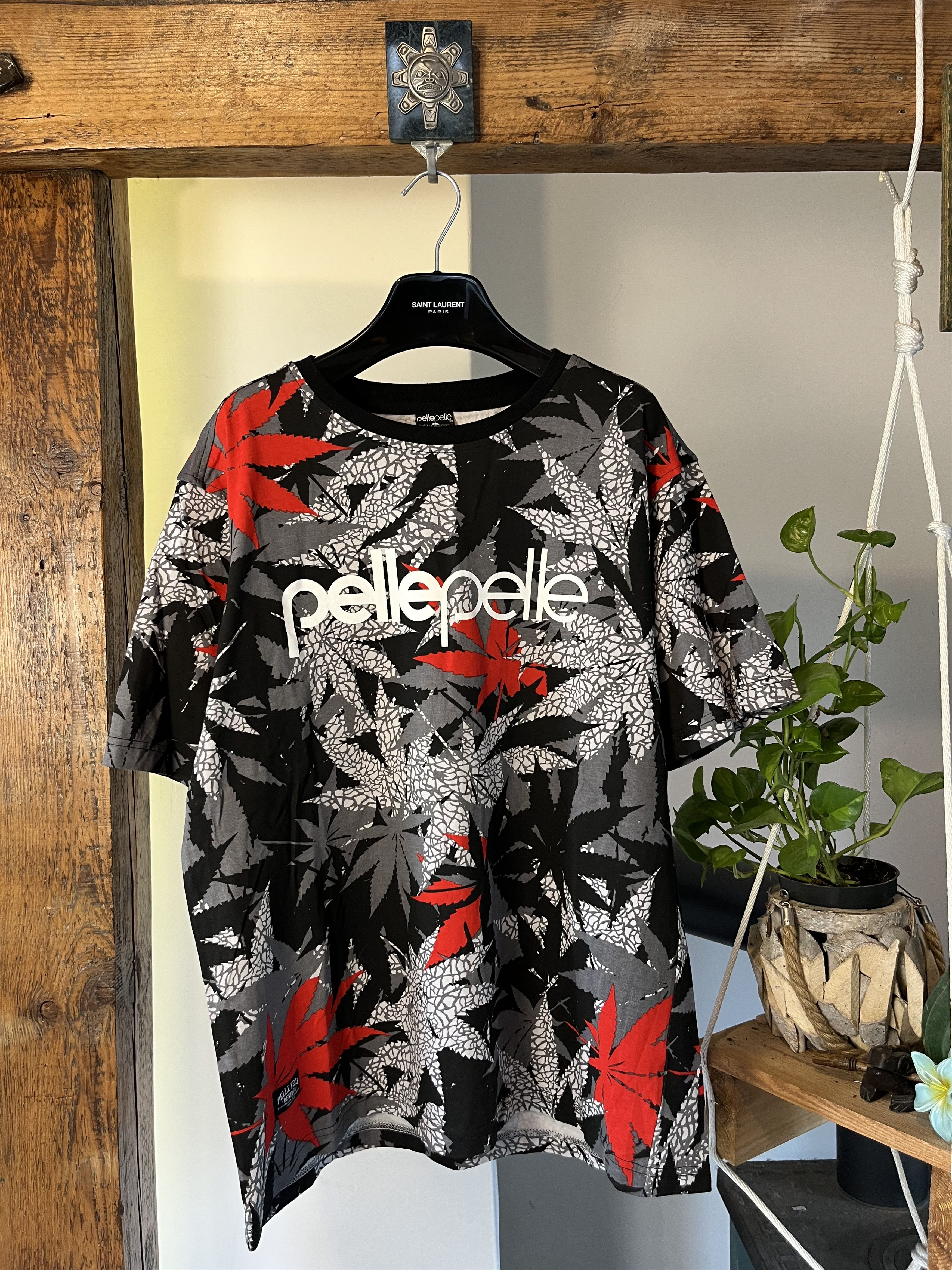 Pelle Pelle Pelle Pelle Marijuana Leaf 420 AOP y2k Size US L / EU 52-54 / 3 - 1 Thumbnail