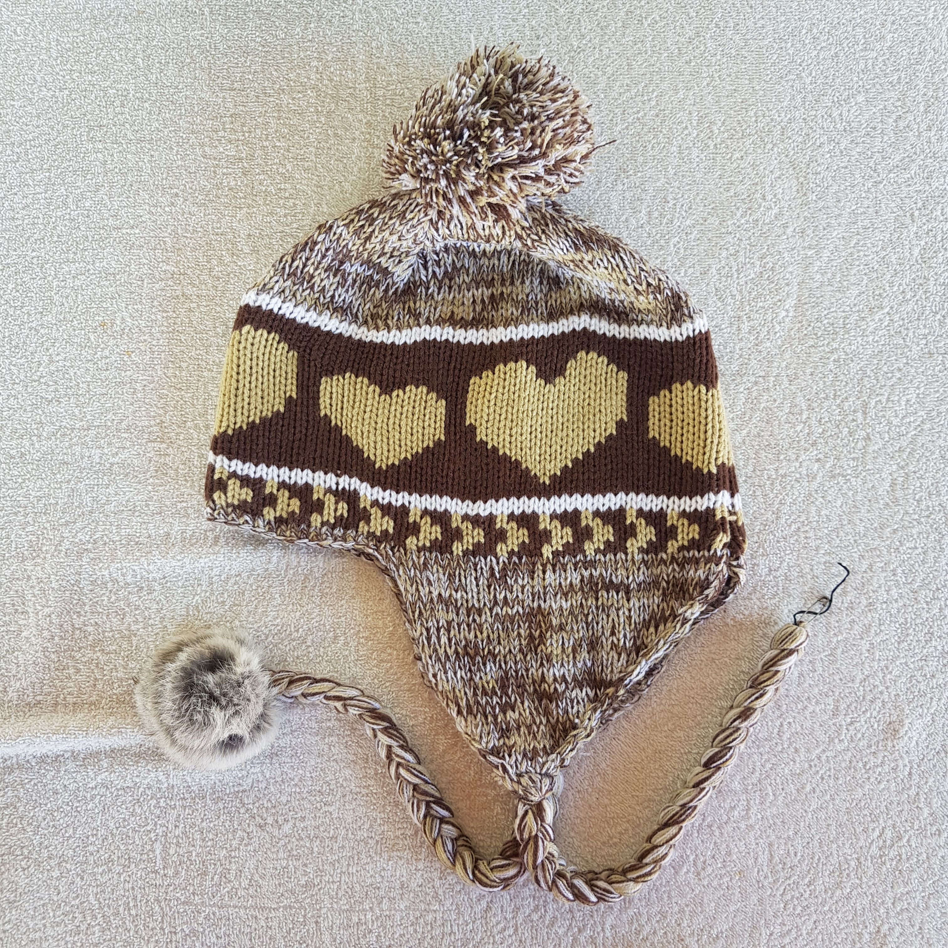 Other Vintage Japanese Earflap Beanie Snow Caps Hats. Size ONE SIZE - 5 Thumbnail