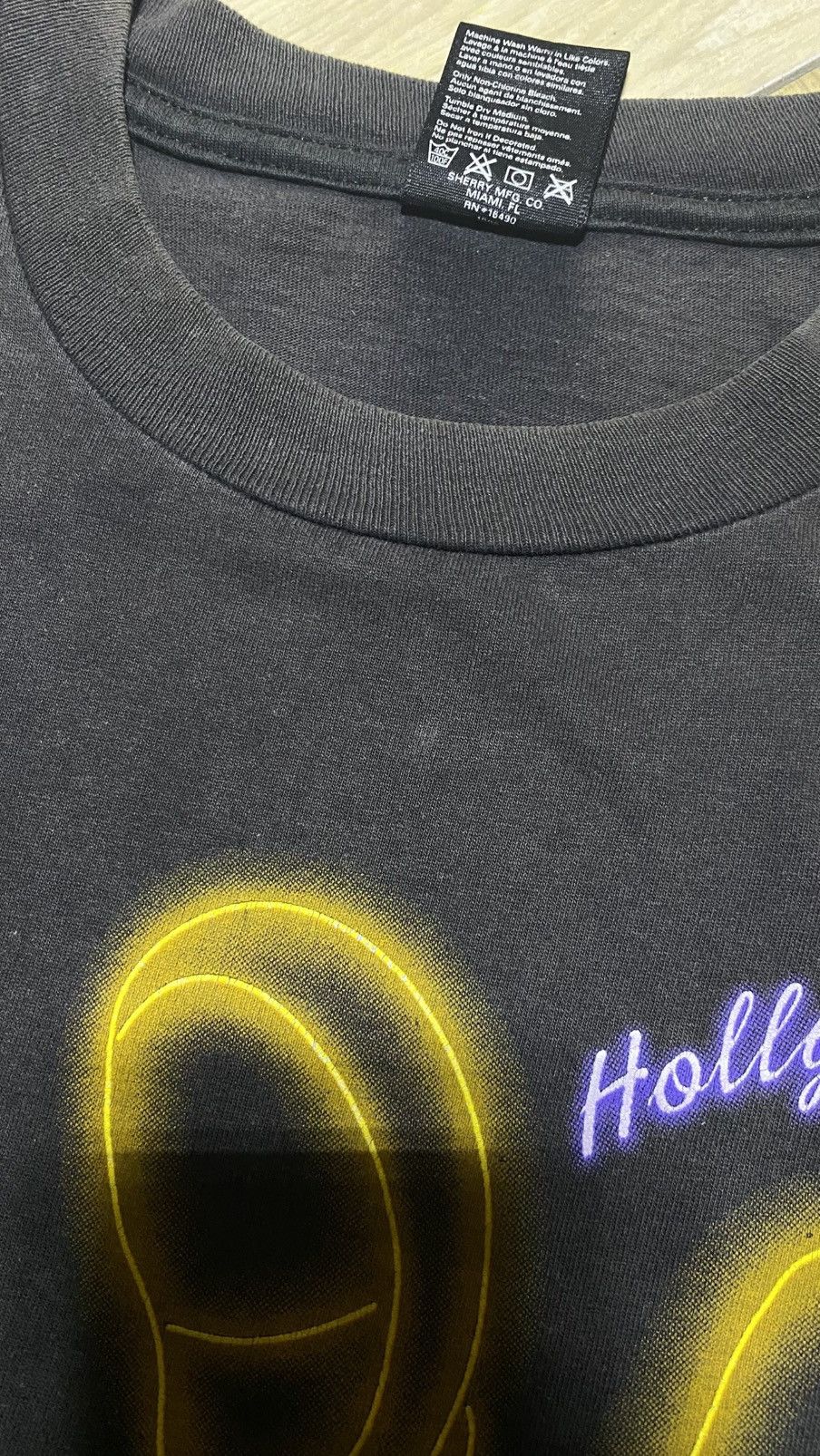 Mickey Mouse Mickey Hollywood - Glow In The Dark Tee Size US L / EU 52-54 / 3 - 4 Thumbnail