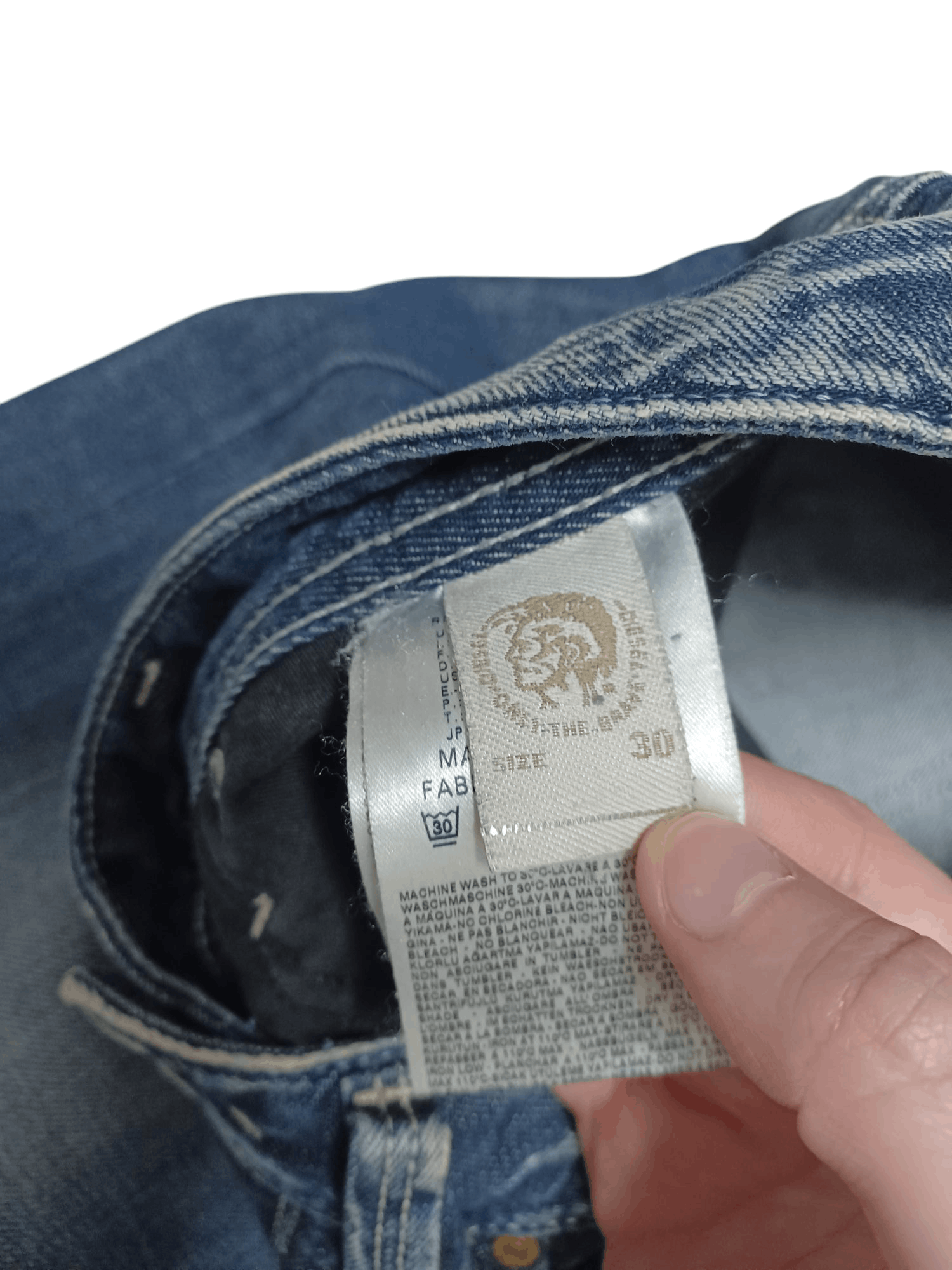 Diesel DIESEL DISTRESSED LARKEE W30 L30 JEANS DENIM Size US 30 / EU 46 - 6 Thumbnail