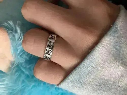 Japanese Brand Full Print Kurami Hello Kitty Adjustable Ring Size ONE SIZE - 3 Thumbnail