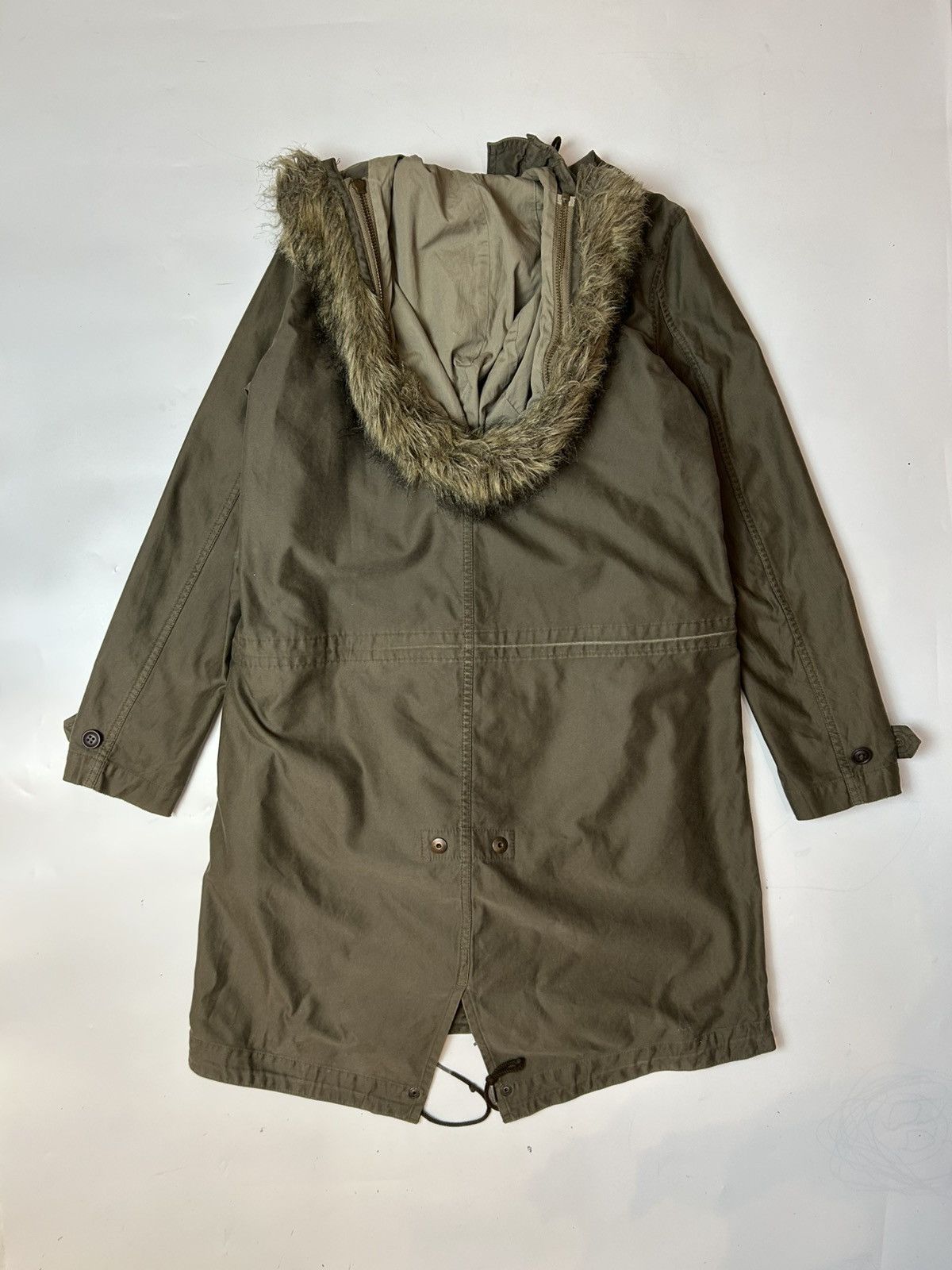 Hysteric Glamour HYSTERIC GLAMOUR FAUX DUR HOODIE PARKA JACKET Size US M / EU 48-50 / 2 - 3 Thumbnail
