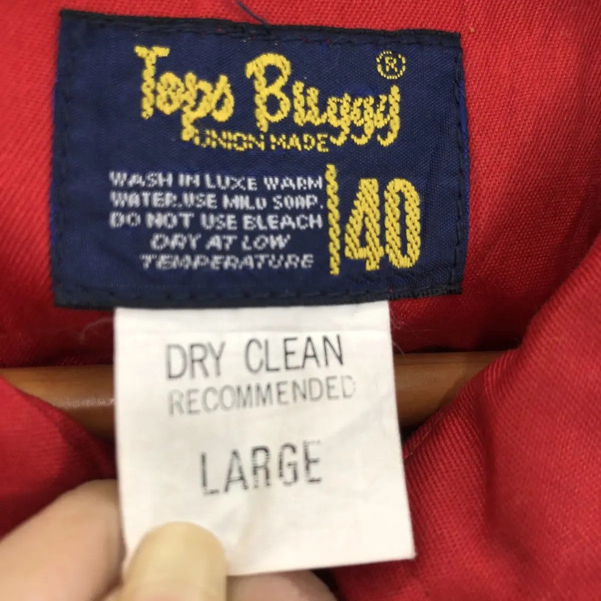 Toyo Enterprises Vtg 80’ TOPS BUGGY Toyo Enterprise Japan Harington Jacket Size US L / EU 52-54 / 3 - 5 Thumbnail