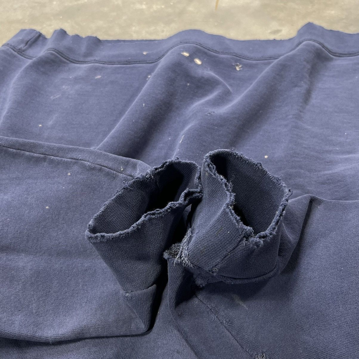 Vintage Vintage Thrashed Crewneck Sweatshirt Blank Boxy Fit 2000s Size US M / EU 48-50 / 2 - 5 Thumbnail