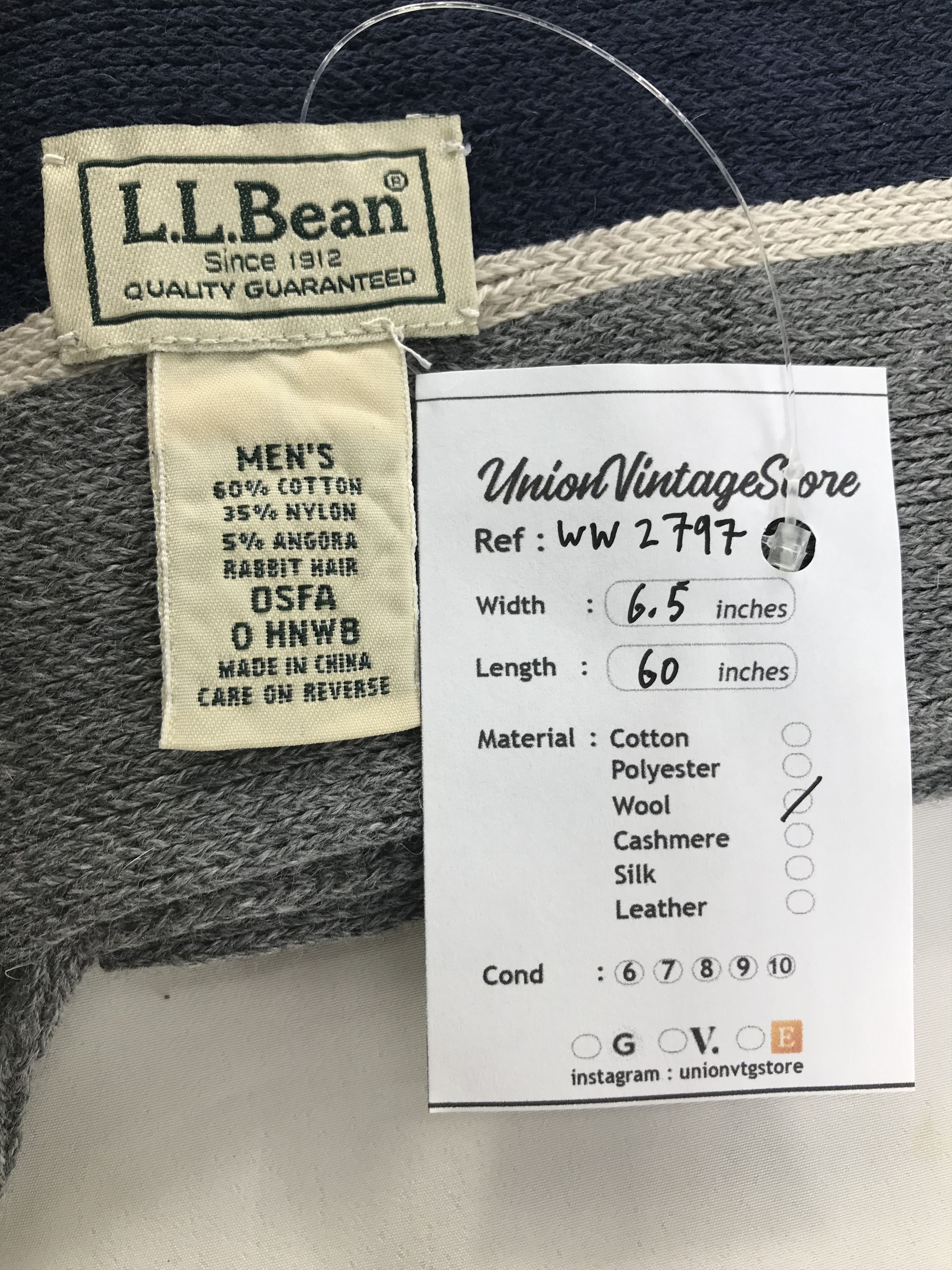 L.L. Bean L.L. Bean Scarf / Muffler / Neckwear - WW2797 Size ONE SIZE - 4 Thumbnail